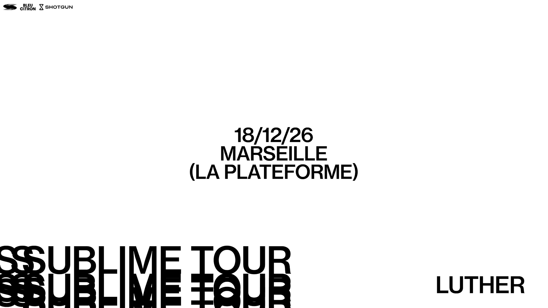 Luther - Marseille - La Plateforme Cover