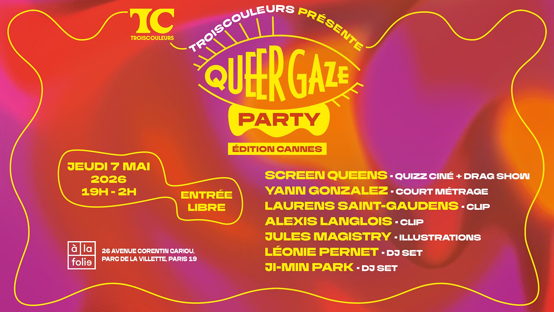 Queer Gaze  Party Cover