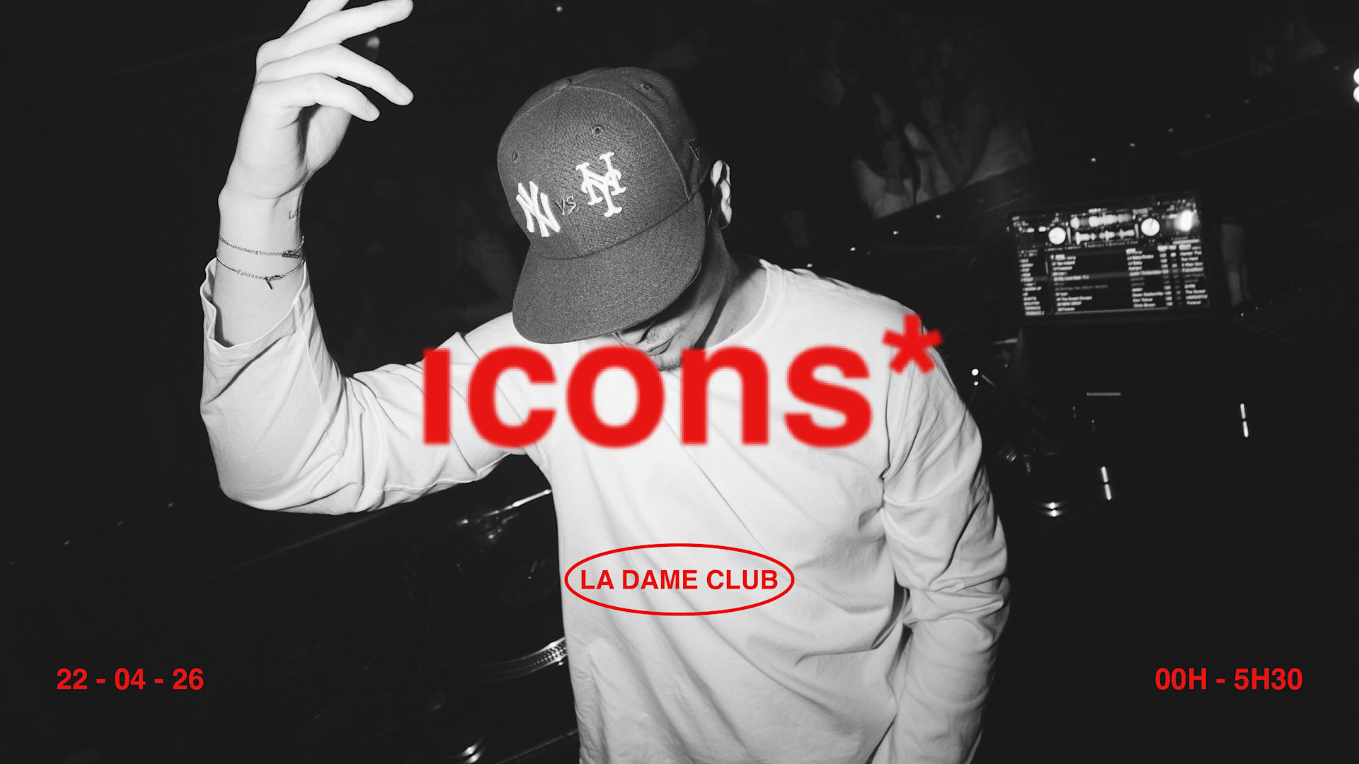 La Dame // Mer 22 Avril // Icons Cover