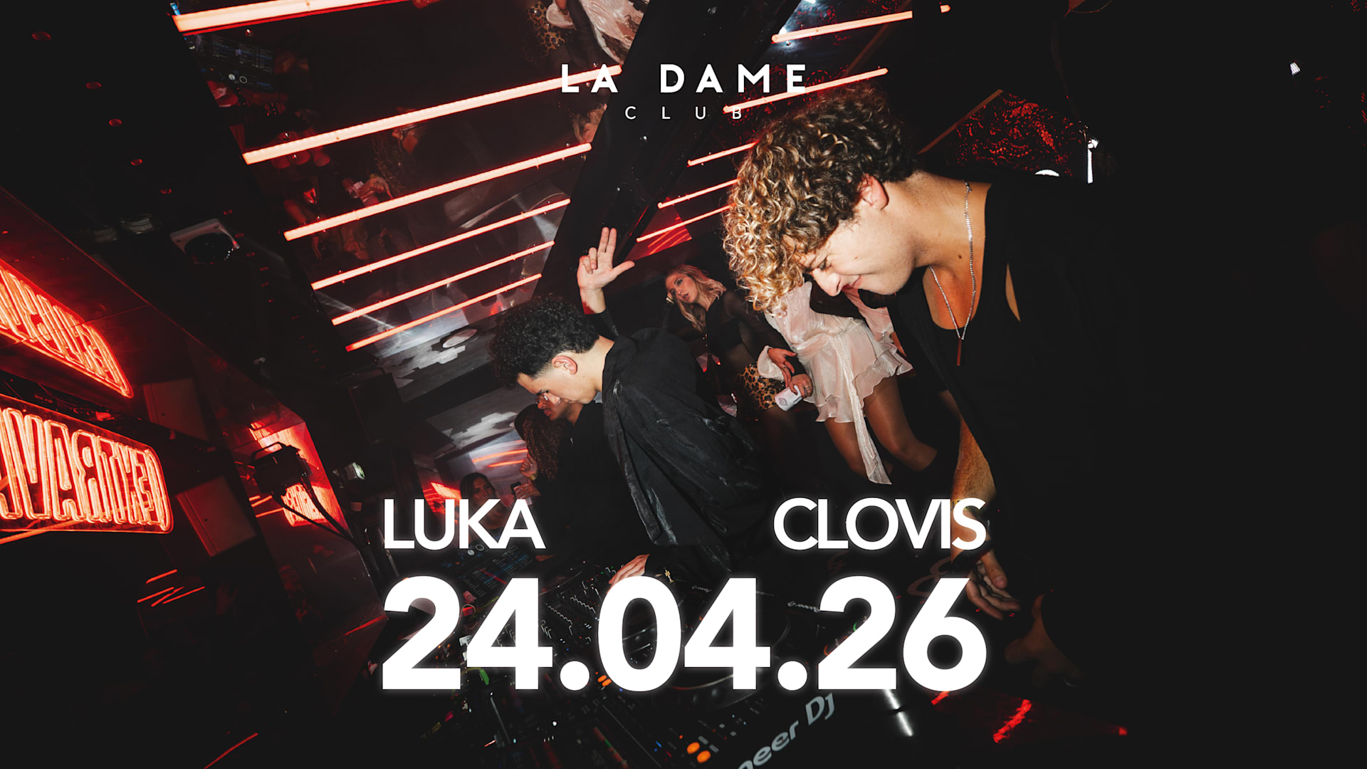 La Dame // Ven 24 Avril // Luka - Clovis Cover