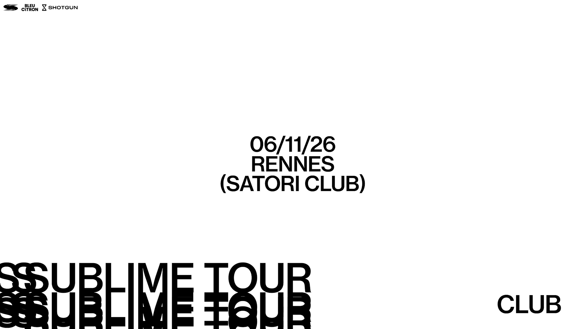 Sublime Club - Rennes - Satori Cover