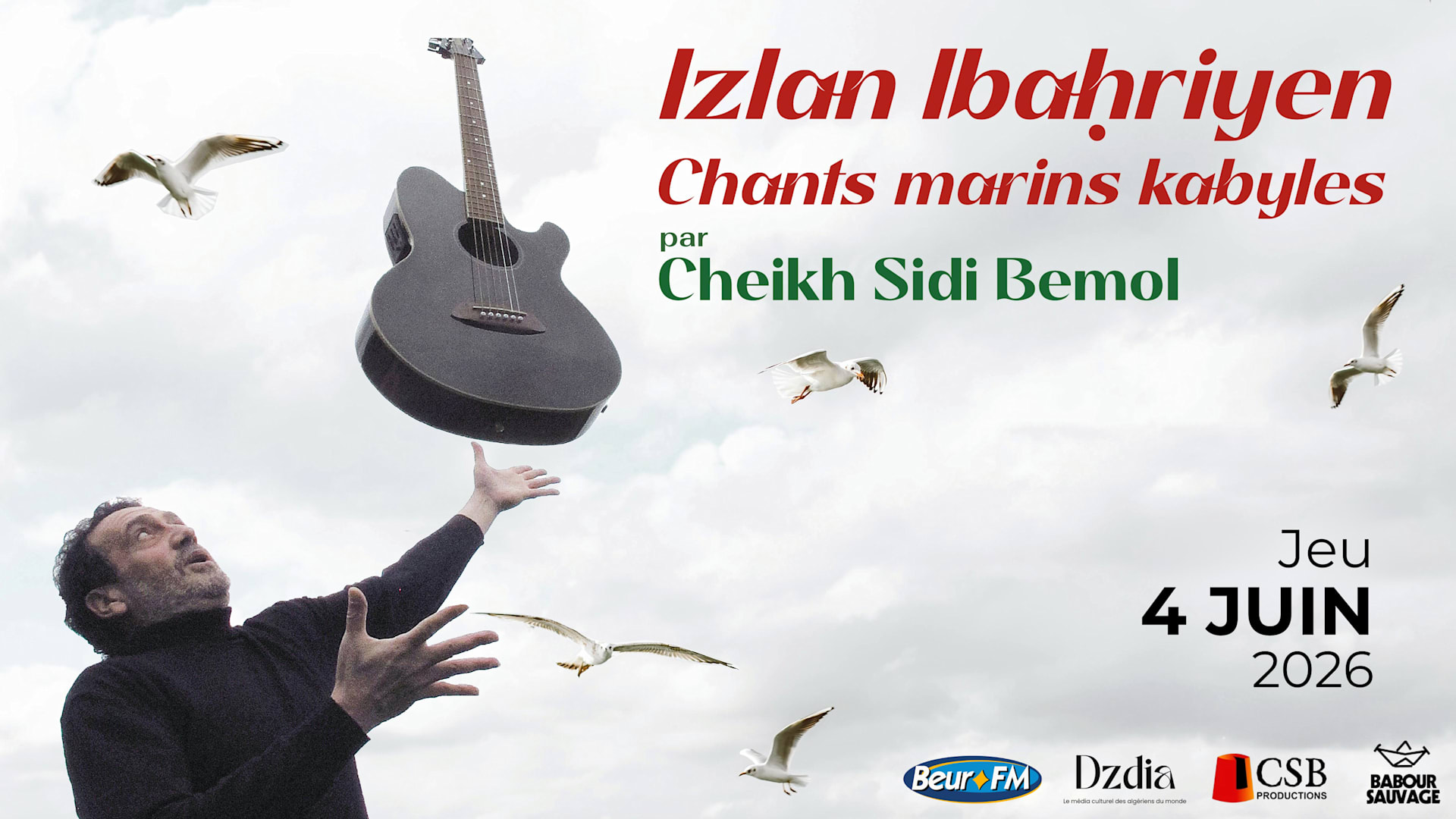 Cheikh Sidi Bemol - Chants Marins Kabyles 04.06.26 Cover