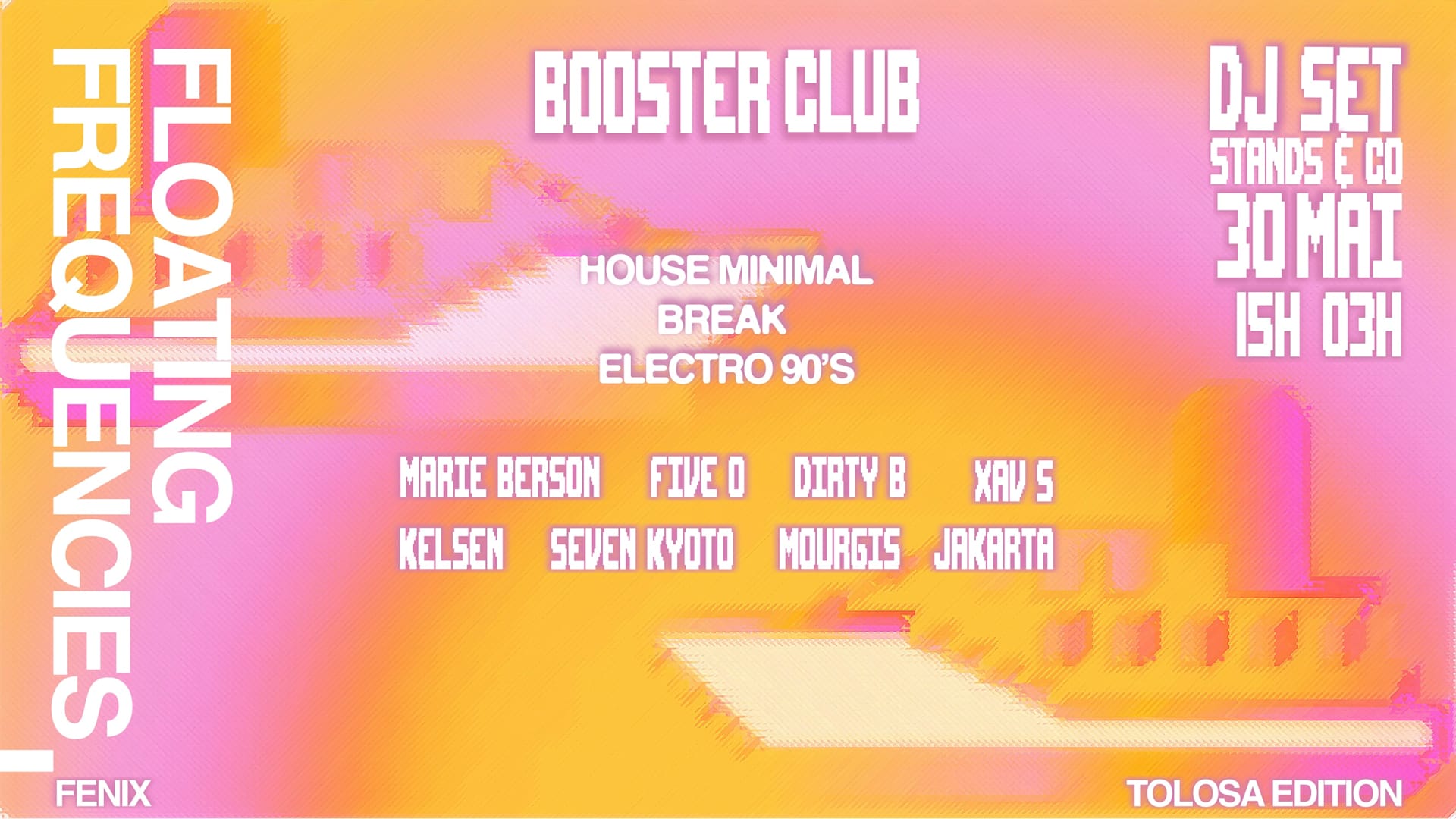 Boosterclub - Floating Frequencies Cover