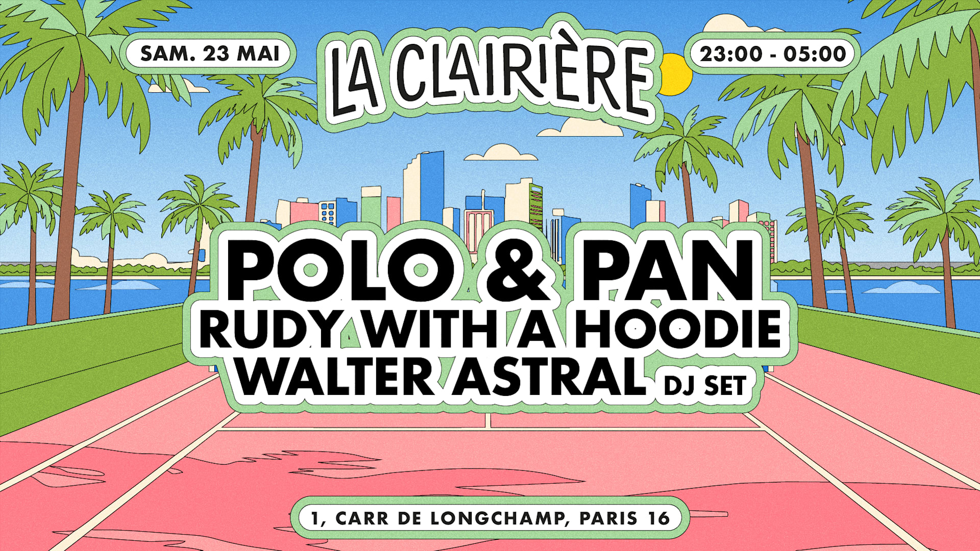La Clairière : Polo & Pan, Rudy With A Hoodie, Walter Astral Cover