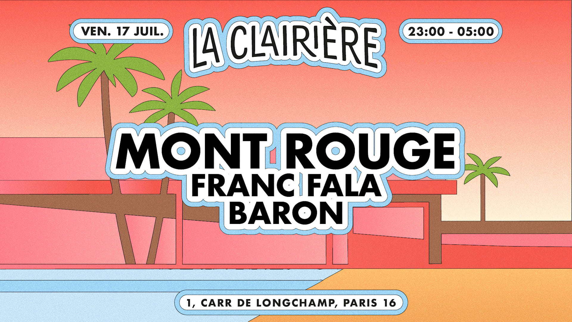 La Clairière : Mont Rouge, Franc Fala, Baron Cover