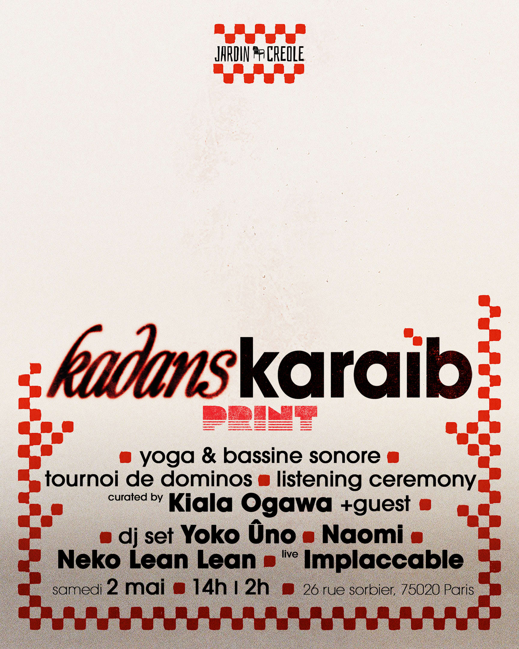 Kadans Karaïb - Yoga & Bassine Sonore Cover