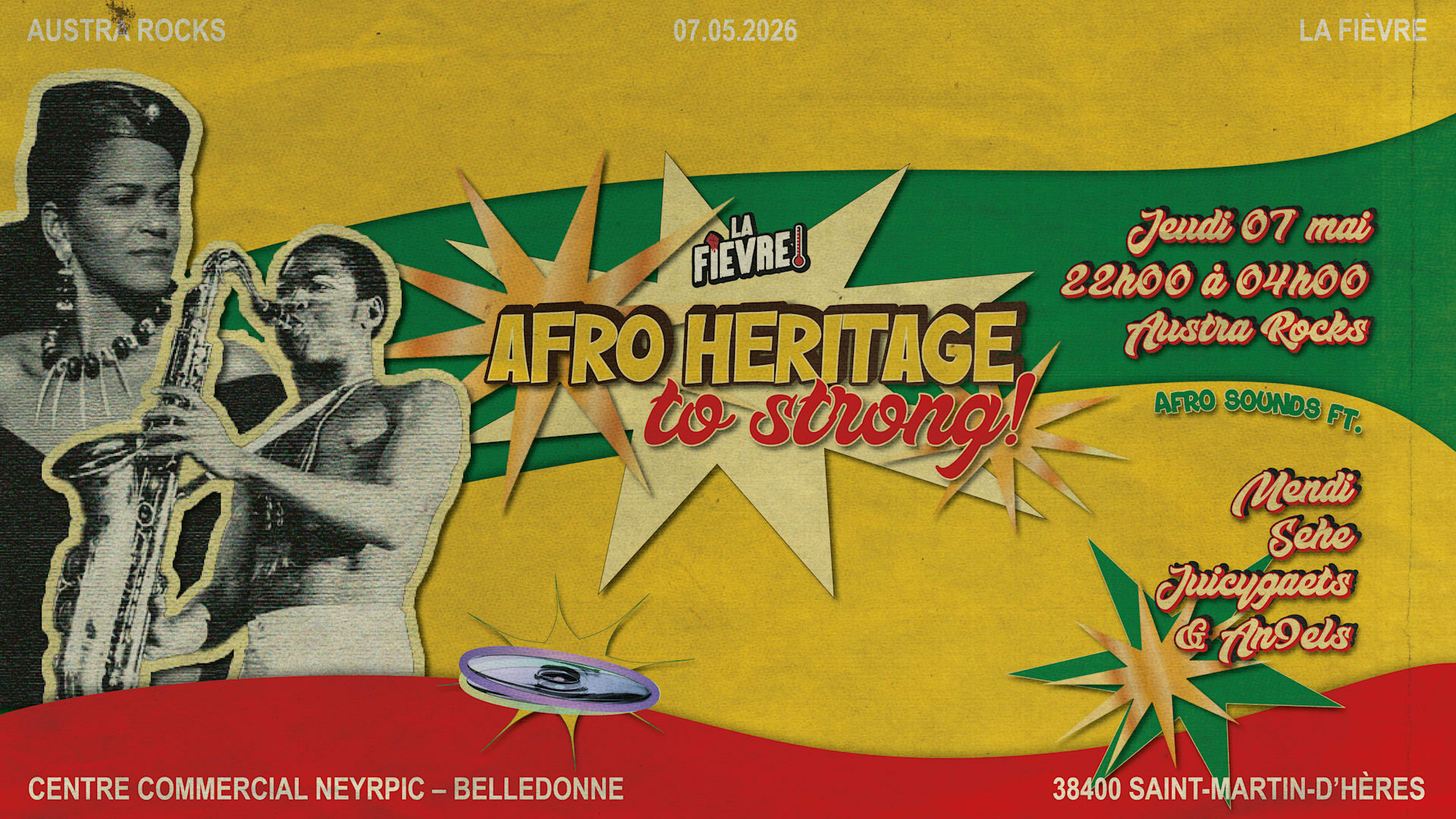 Afro Heritage To Strong! By La Fièvre Cover