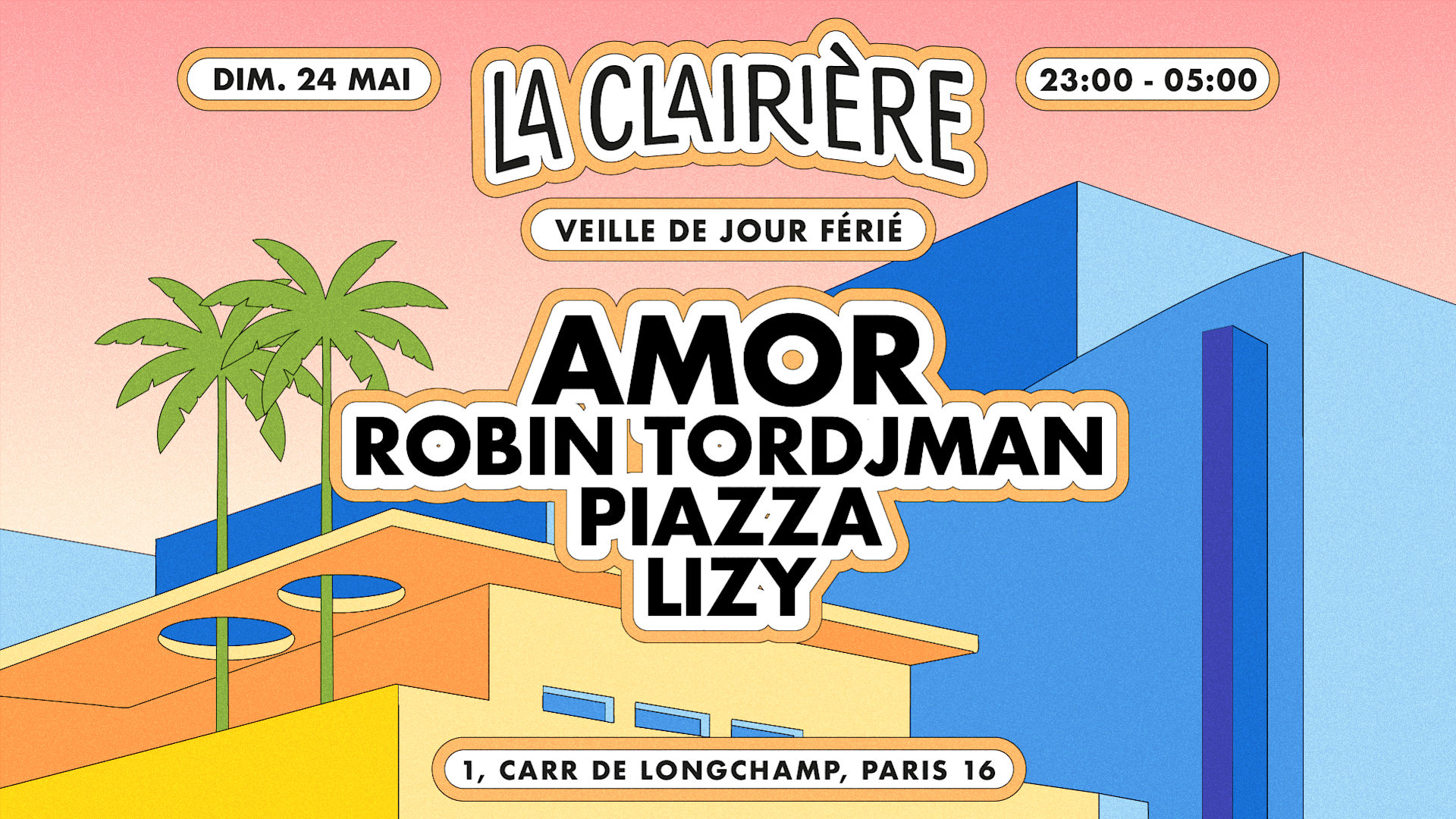 La Clairière : Amor, Robin Tordjman, Piazza, Lizy Cover