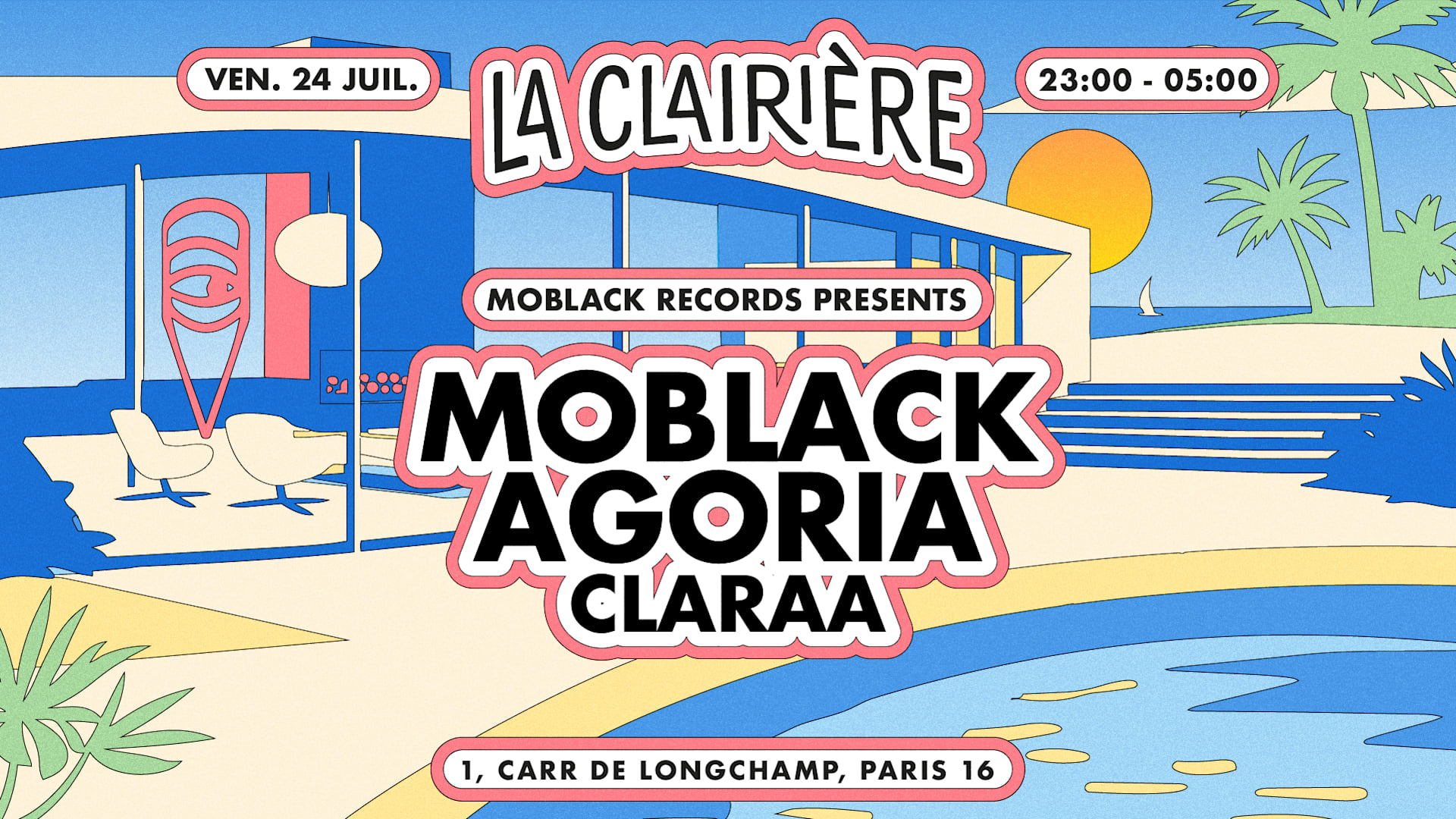 La Clairière : Moblack, Agoria, Claraa Cover