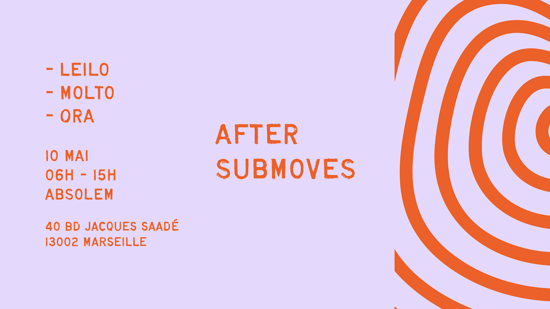 After Submoves W/ Leilo Molto & Ora Cover