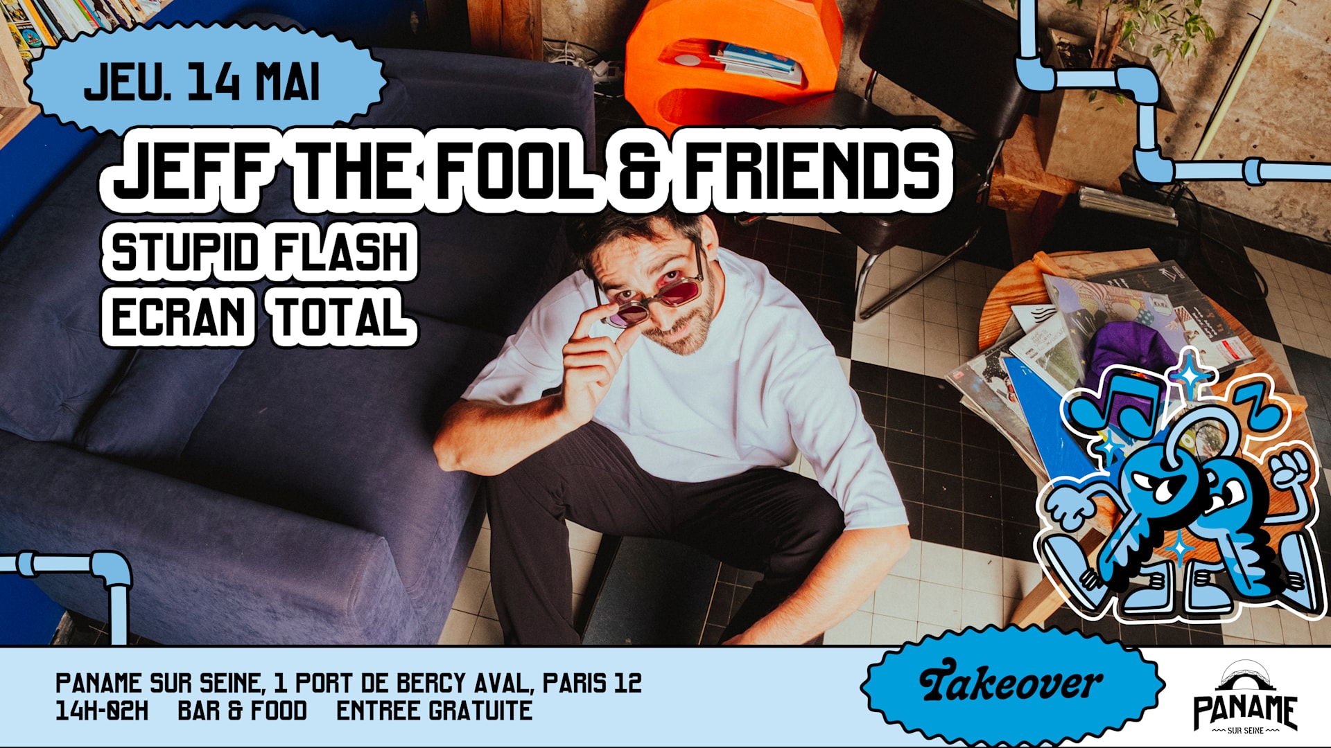 Grand Opening J2 : Jeff The Fool & Friends Cover