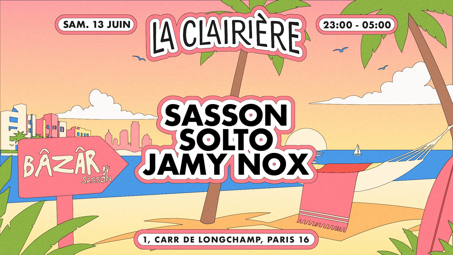 La Clairière : Sasson, Solto, Jamy Nox Cover