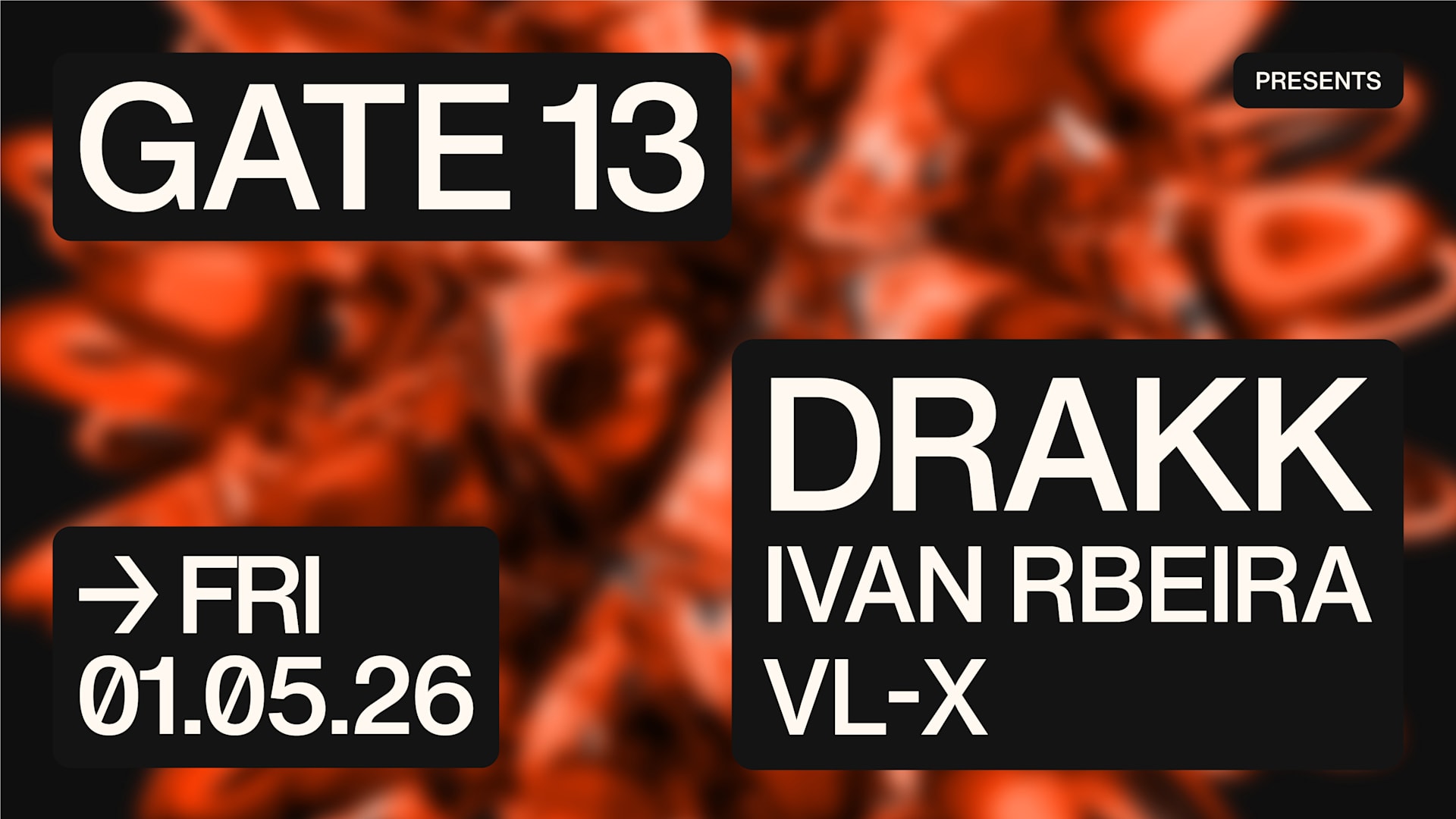 Drakk . Ivan Rbeira .Vl-X Gate13 Cover