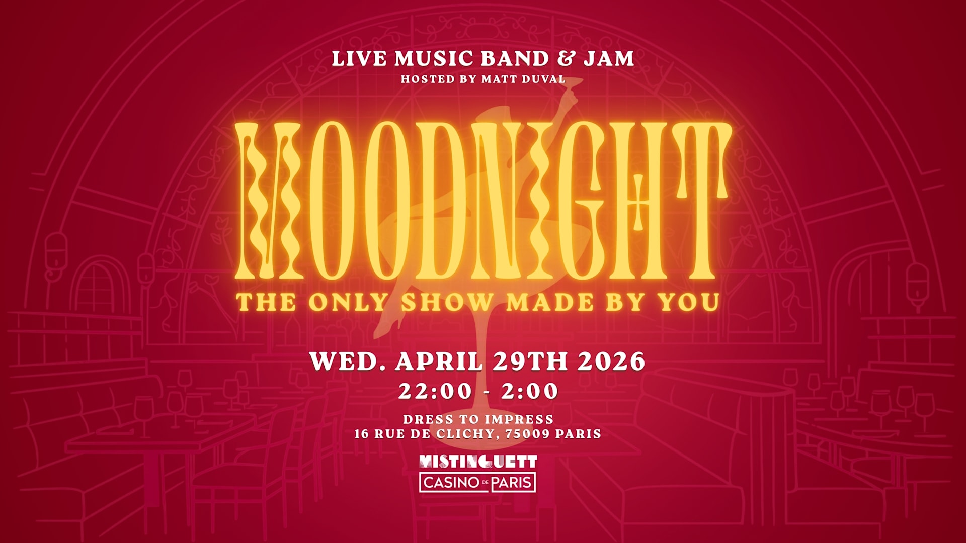 Moodnight X Mistinguett 2 - Live Music Band & Jam Cover