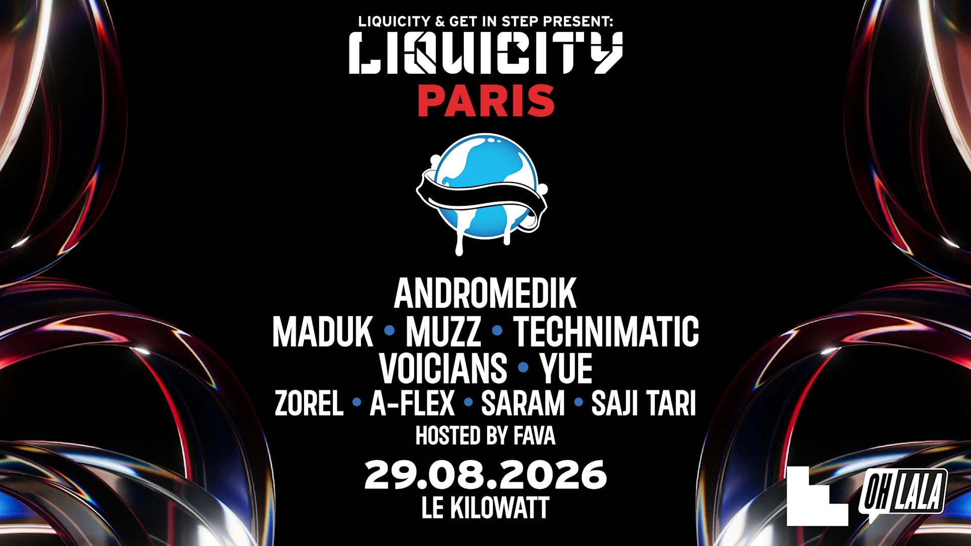 Get In Step Presents Liquicity Paris Cover