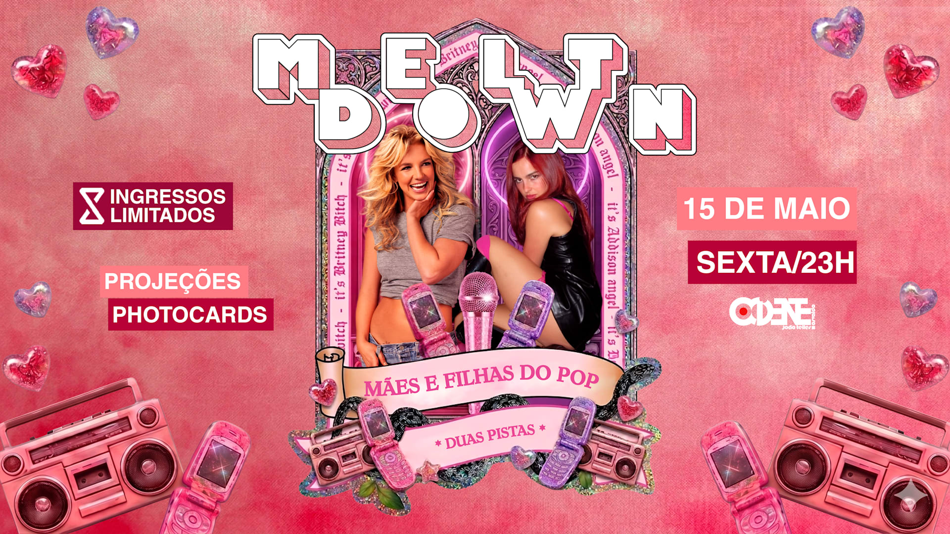 Meltdown -  Mães E Filhas Do Pop - Sexta 15 De Maio Cover