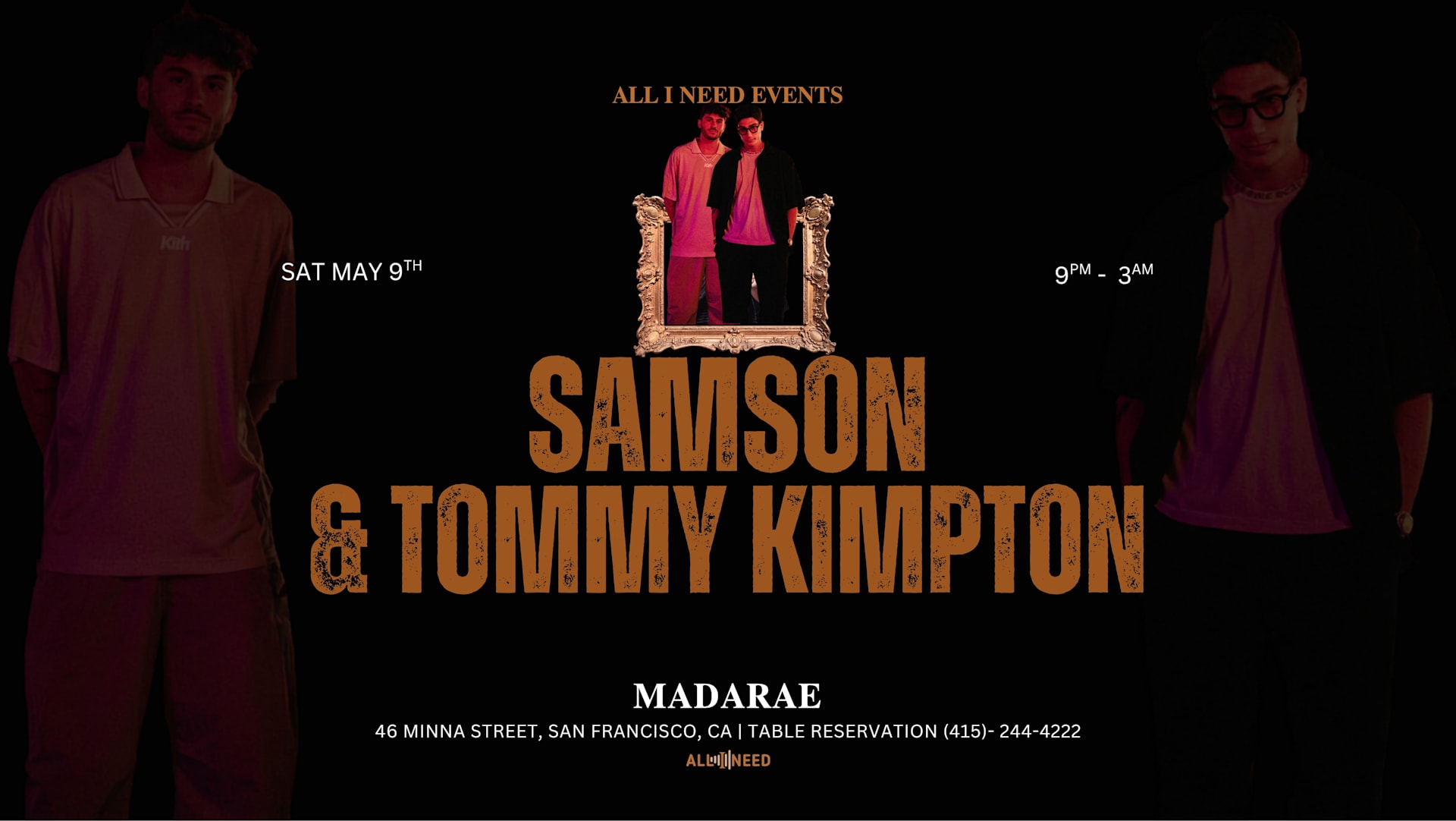 Samson + Tommy Kimpton (Afro House) At Madarae Cover