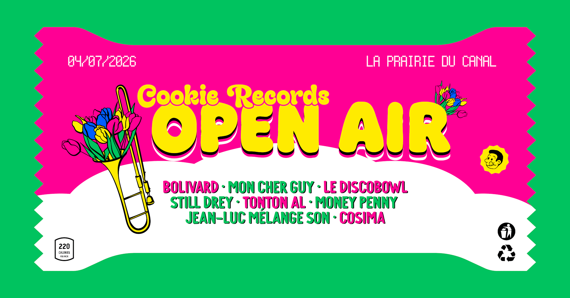 Open Air ~ Cookie Records À La Prairie Cover