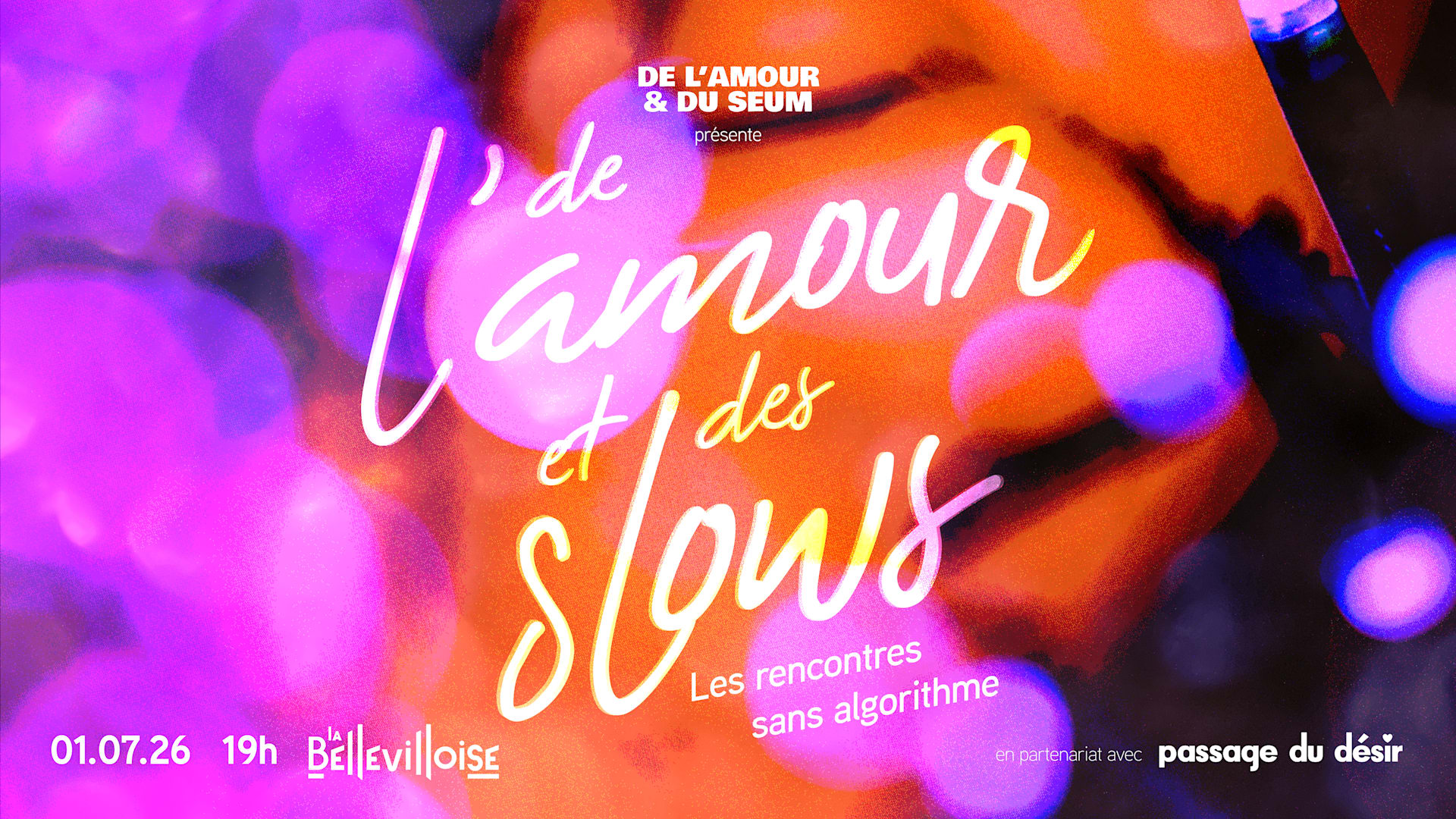 De L'amour Et Des Slows | 01.07.26 Cover