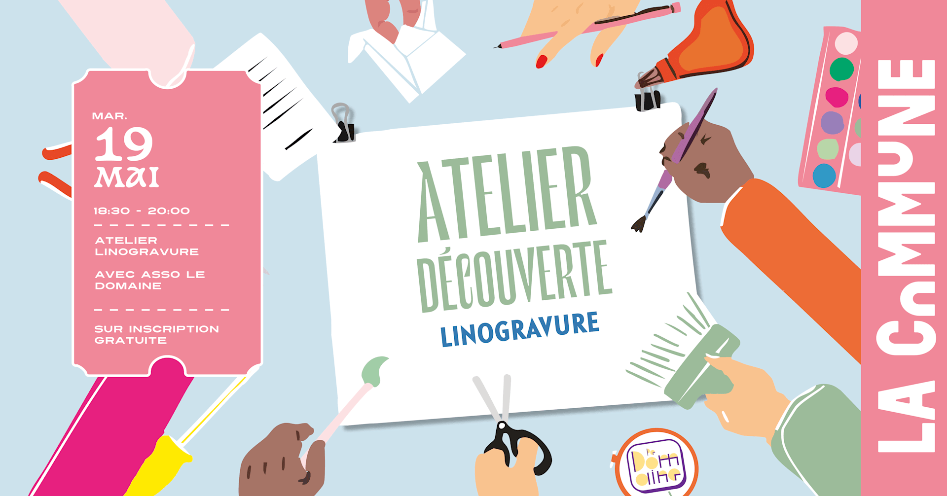 Atelier Decouverte - Linogravure Cover