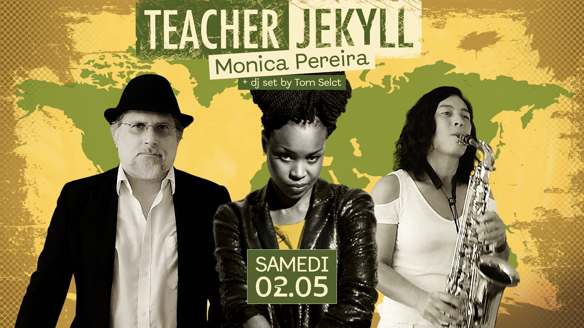 Teacher Jekyll & Monica Pereira + Dj Set Tom Select Cover