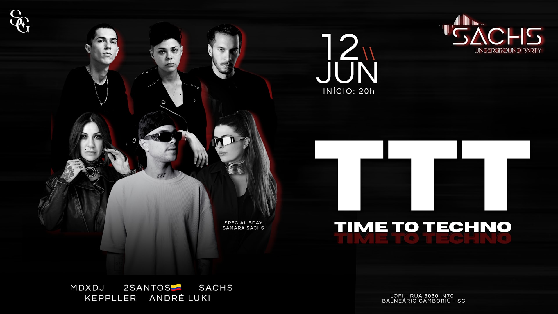 Time To Techno By Sachs Up Cover