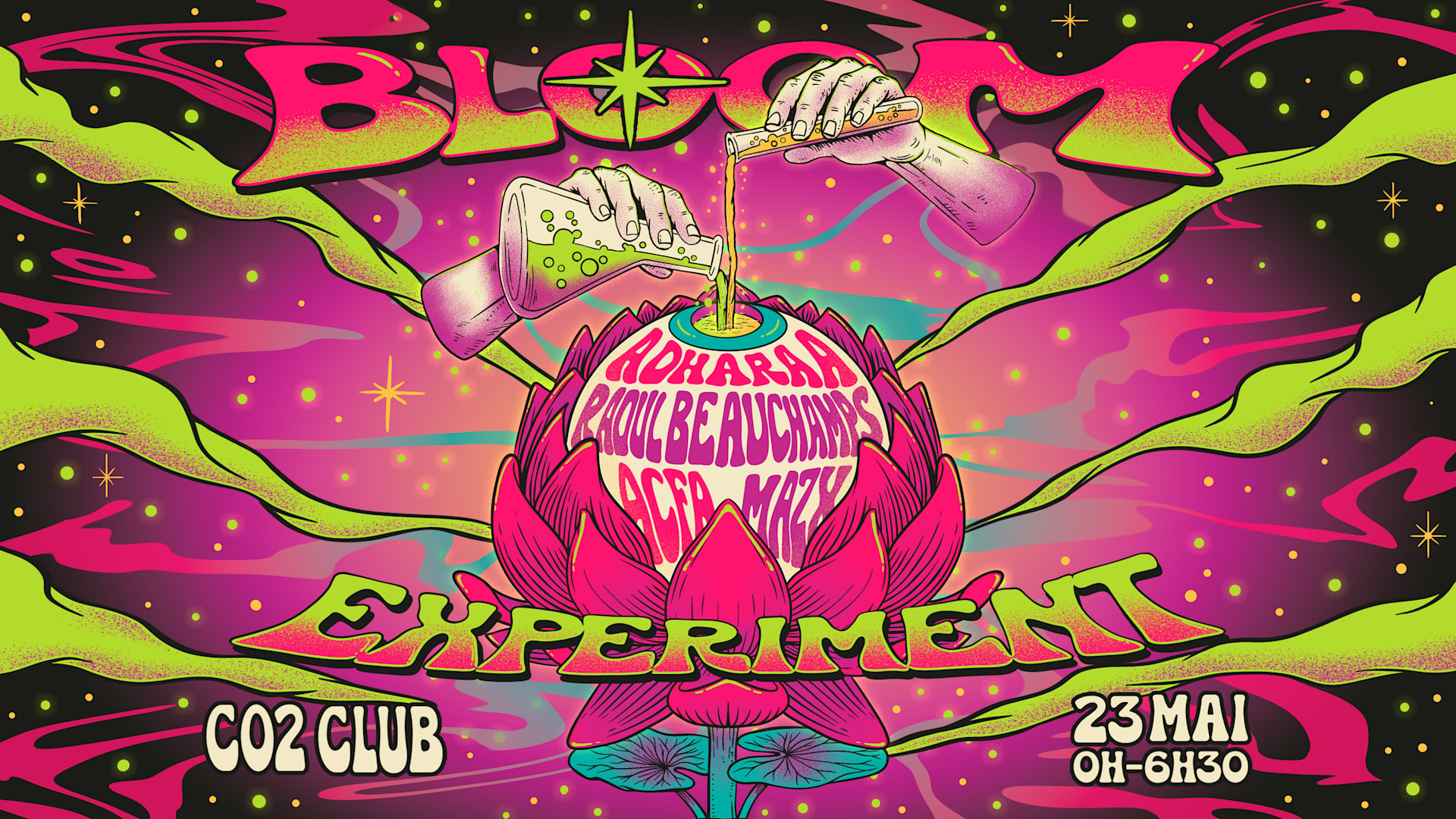 Bloom Experiment | Raoul Beauchamps, Adharaa, Acfa, Mazx Cover