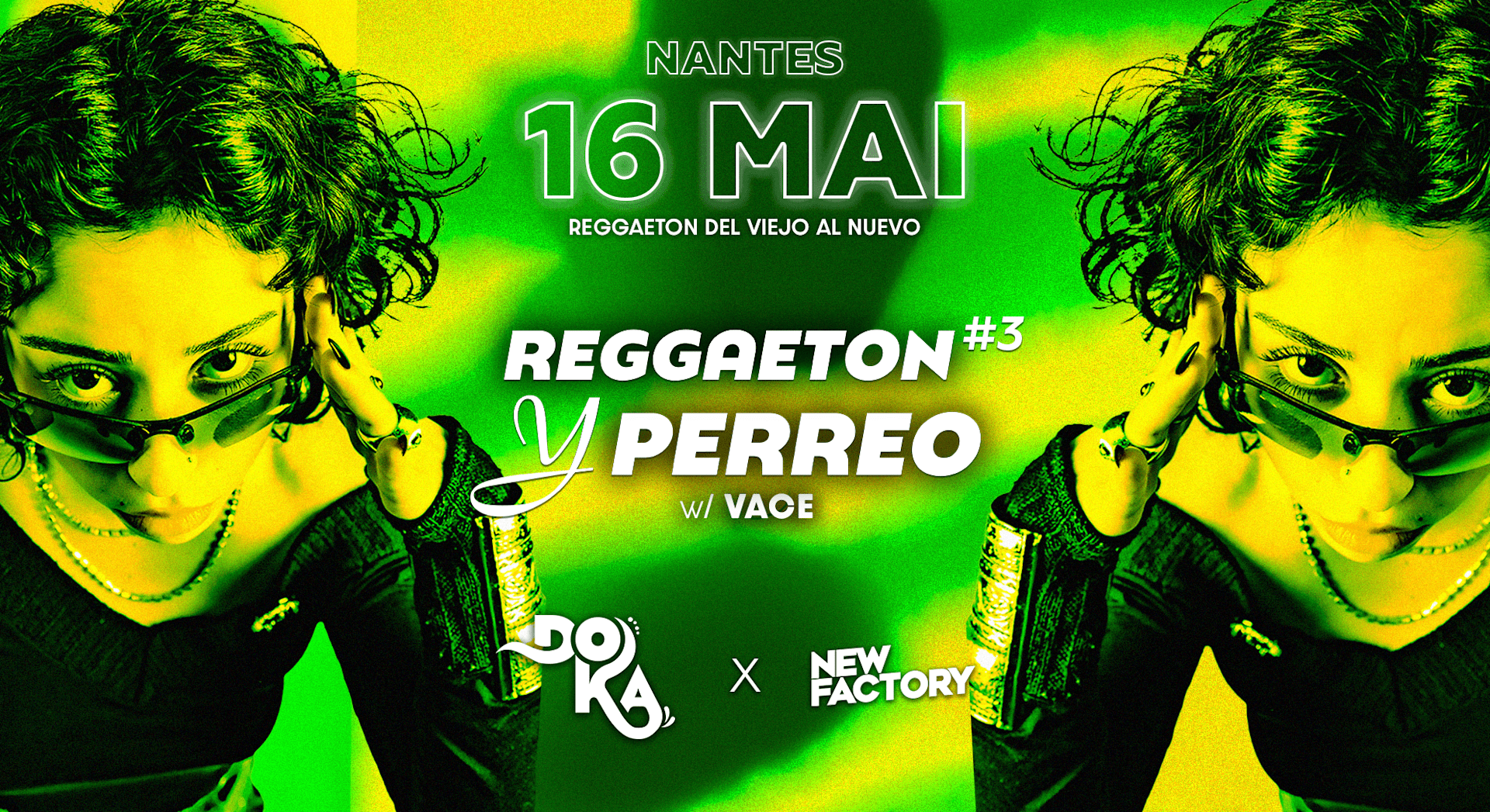 Doka X New Factory : Reggaeton Y Perreo #3 Cover