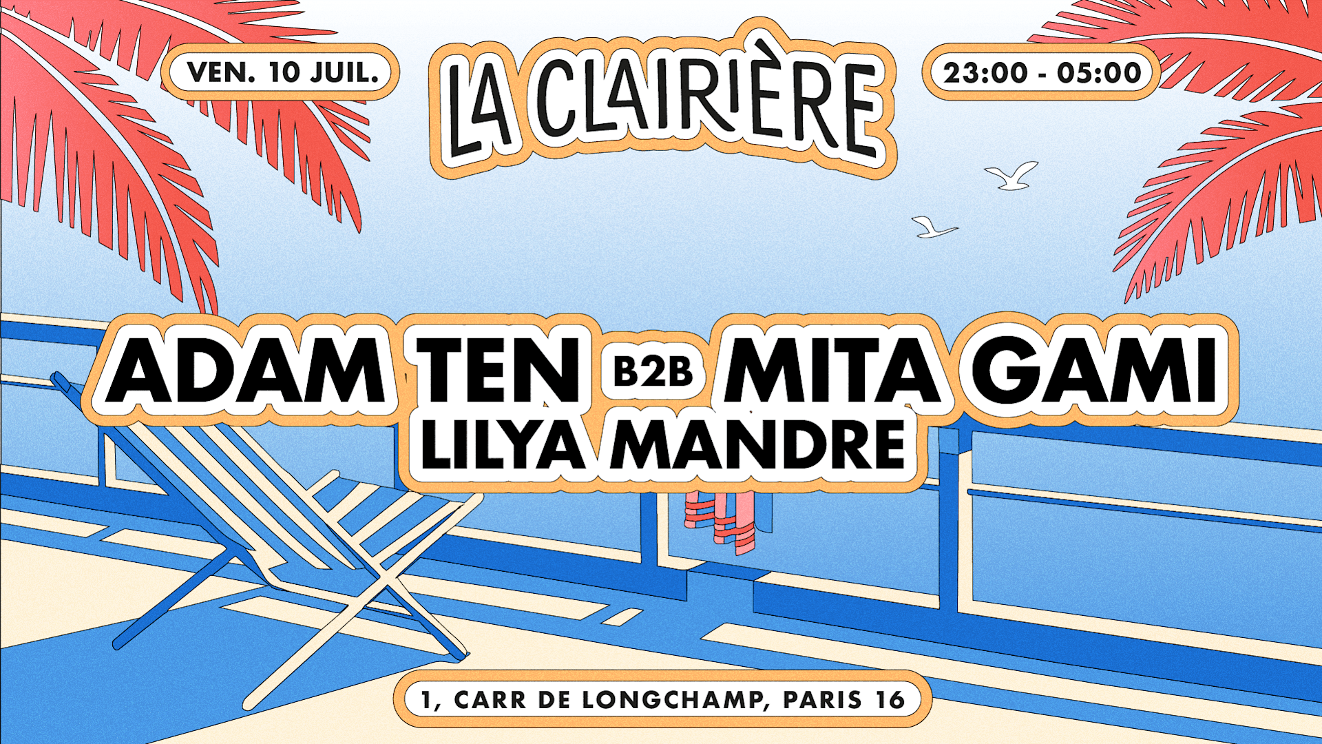 La Clairière : Adam Ten B2b Mita Gami, Lilya Mandre Cover