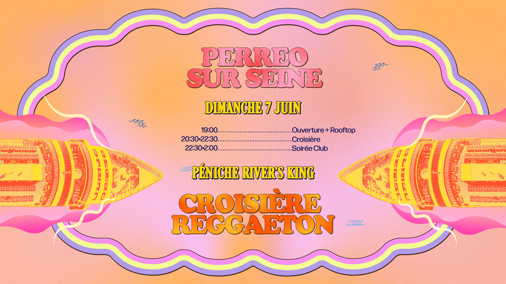 Perreo-Sur-Seine • Croisière & Soirée Reggaeton Cover