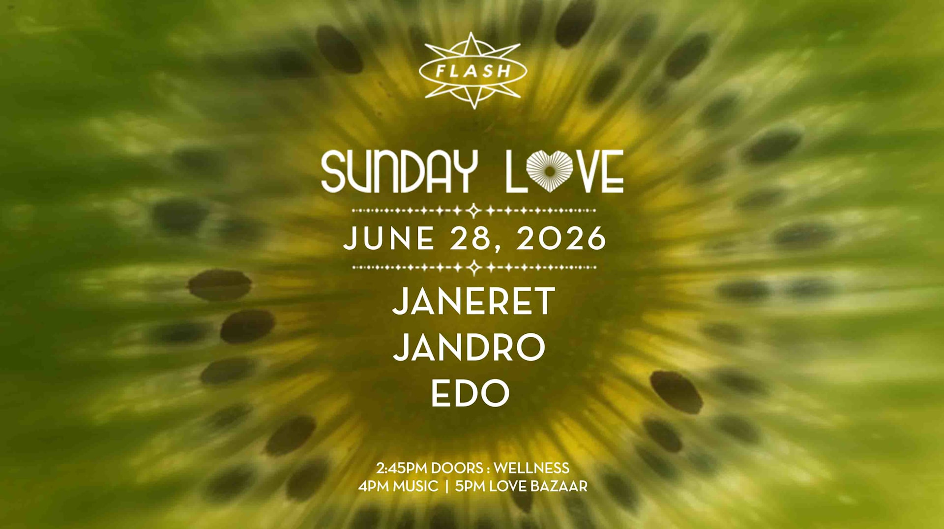 Sunday Love: Janeret - Jandro - Edo Cover