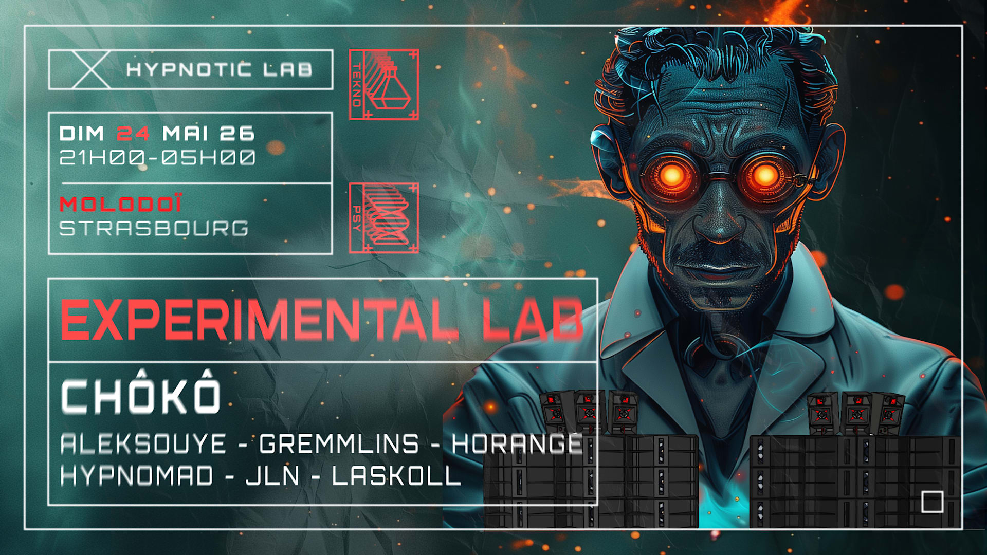 Experimental Lab W/ Chôko Cover