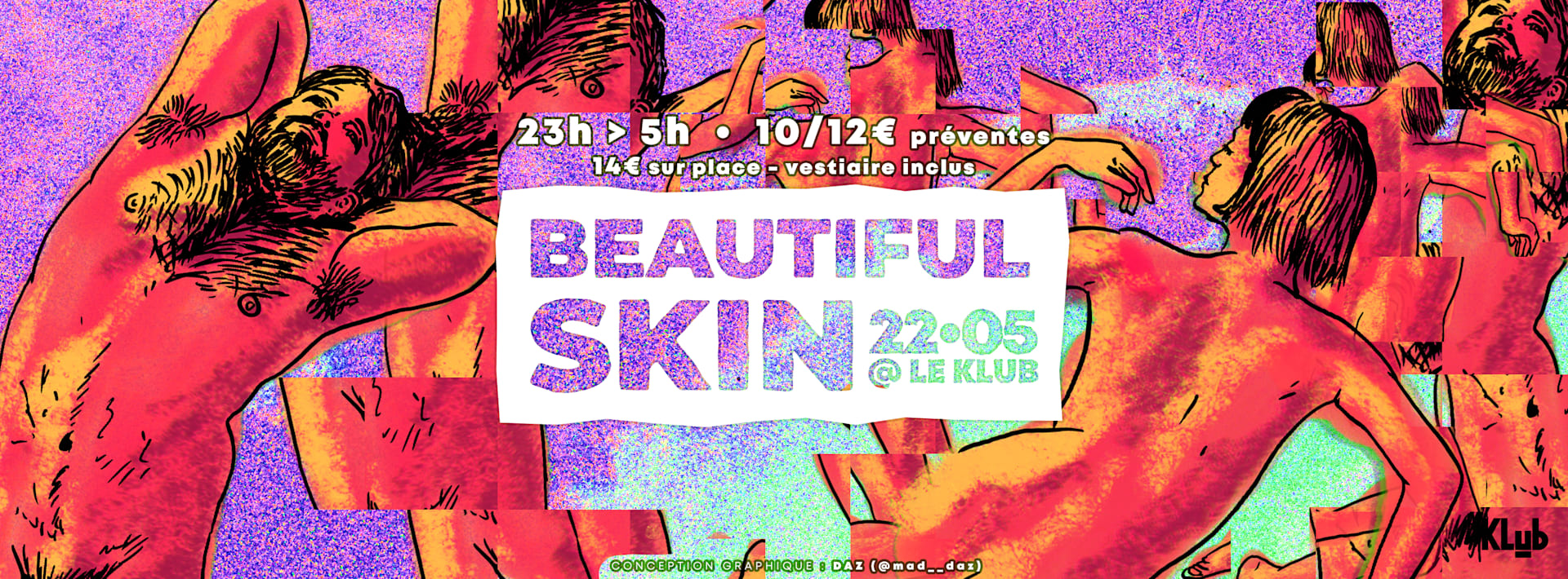 Beautiful Skin - Clubbing Naturiste - Le Klub Cover