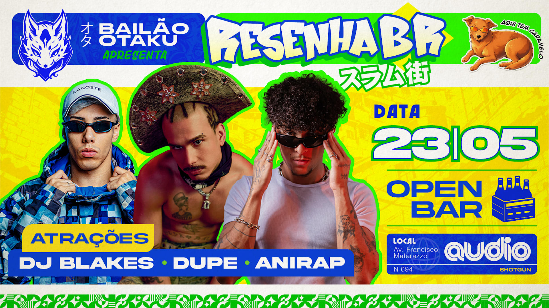 Bailão Otaku - 13 Edição - Resenha Br - Open Bar Cover