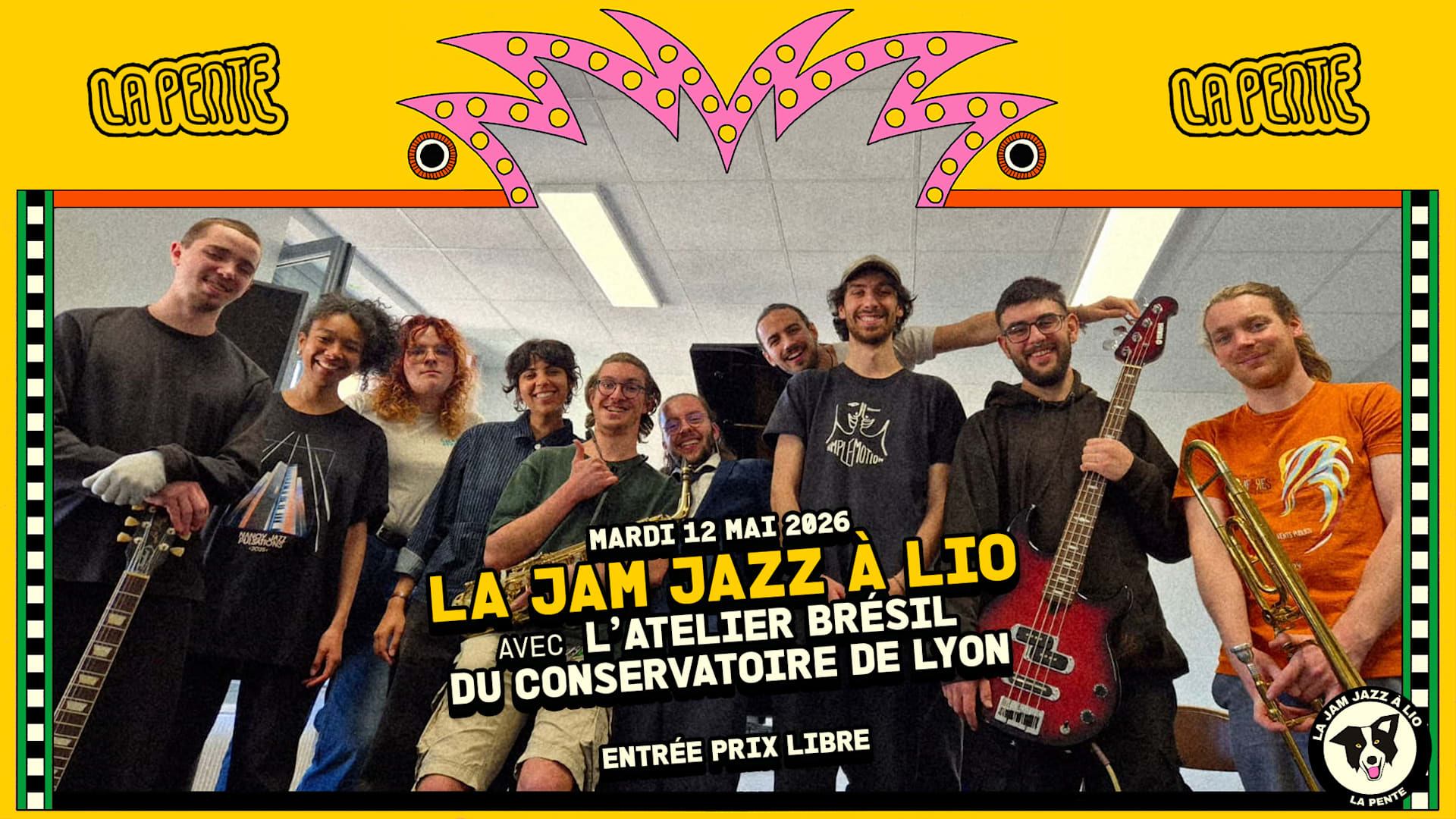 La Jam A Lio #16 Avec L'atelier Brésil Du Cnsmd De Lyon Cover