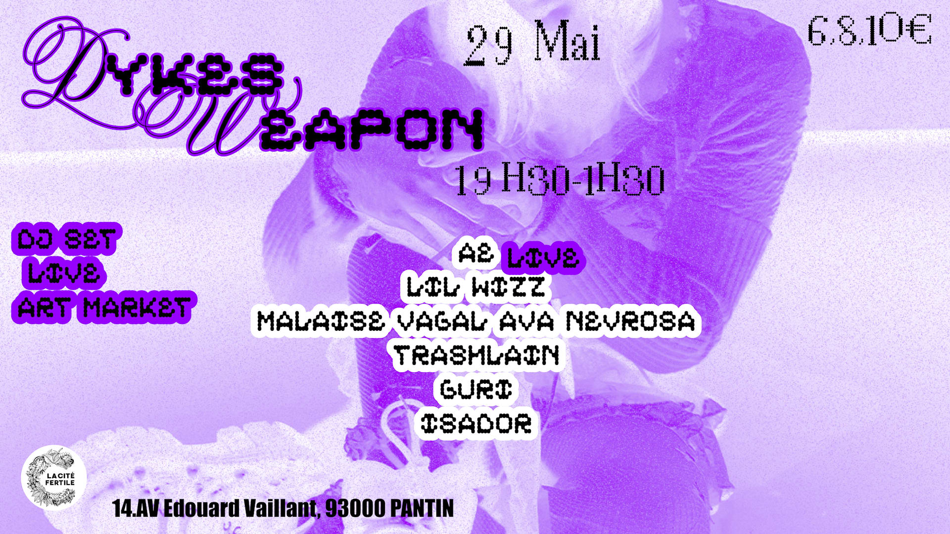 Dykesweapon X La Cité Fertile Cover