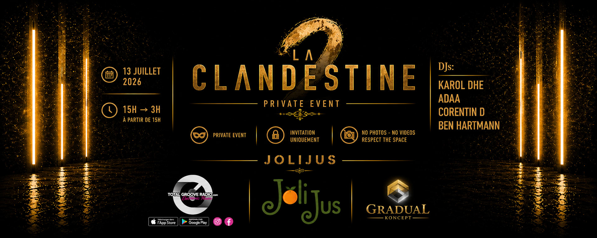 La Clandestine 2 Cover