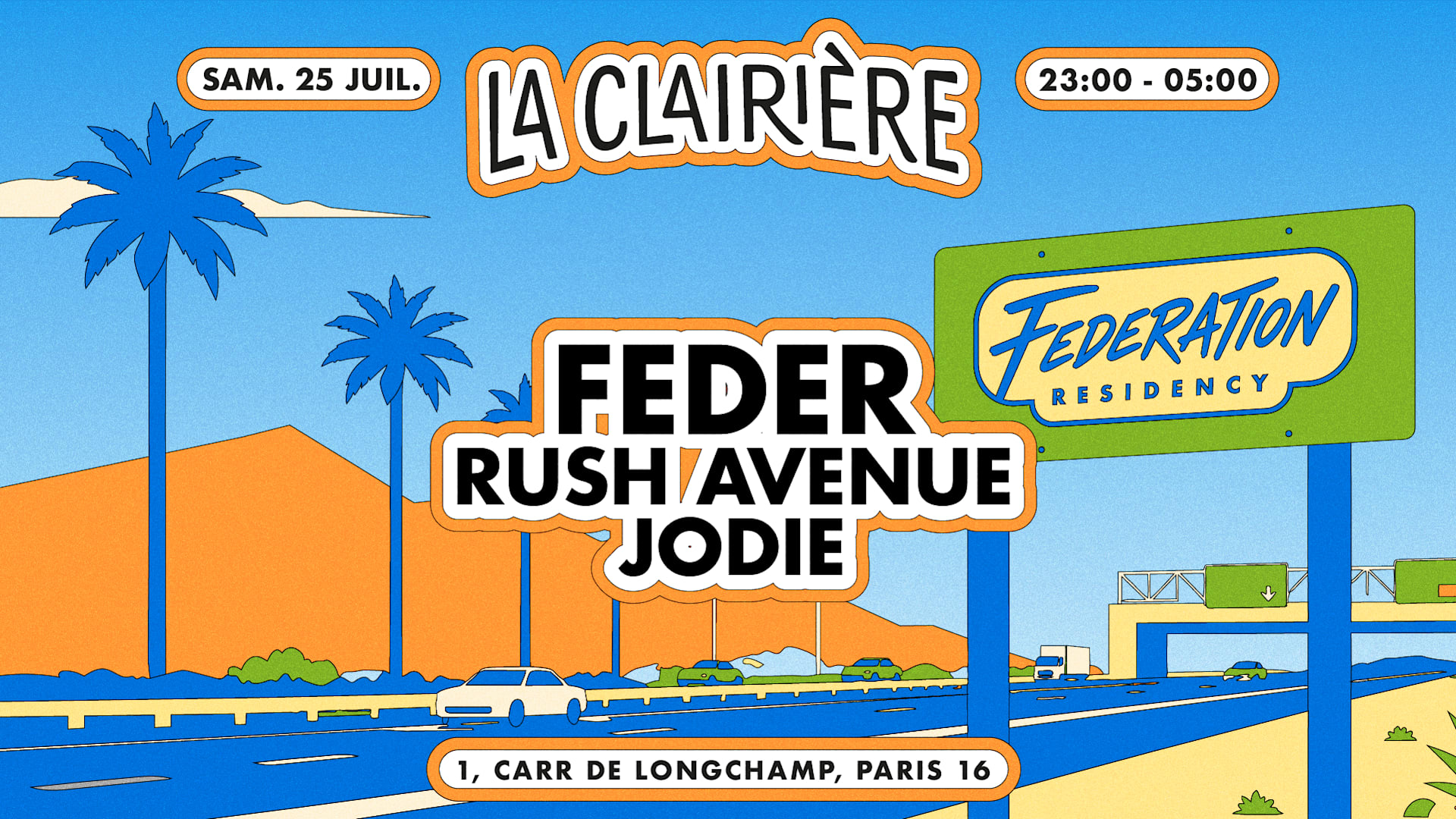 La Clairière : Feder, Rush Avenue, Jodie Cover