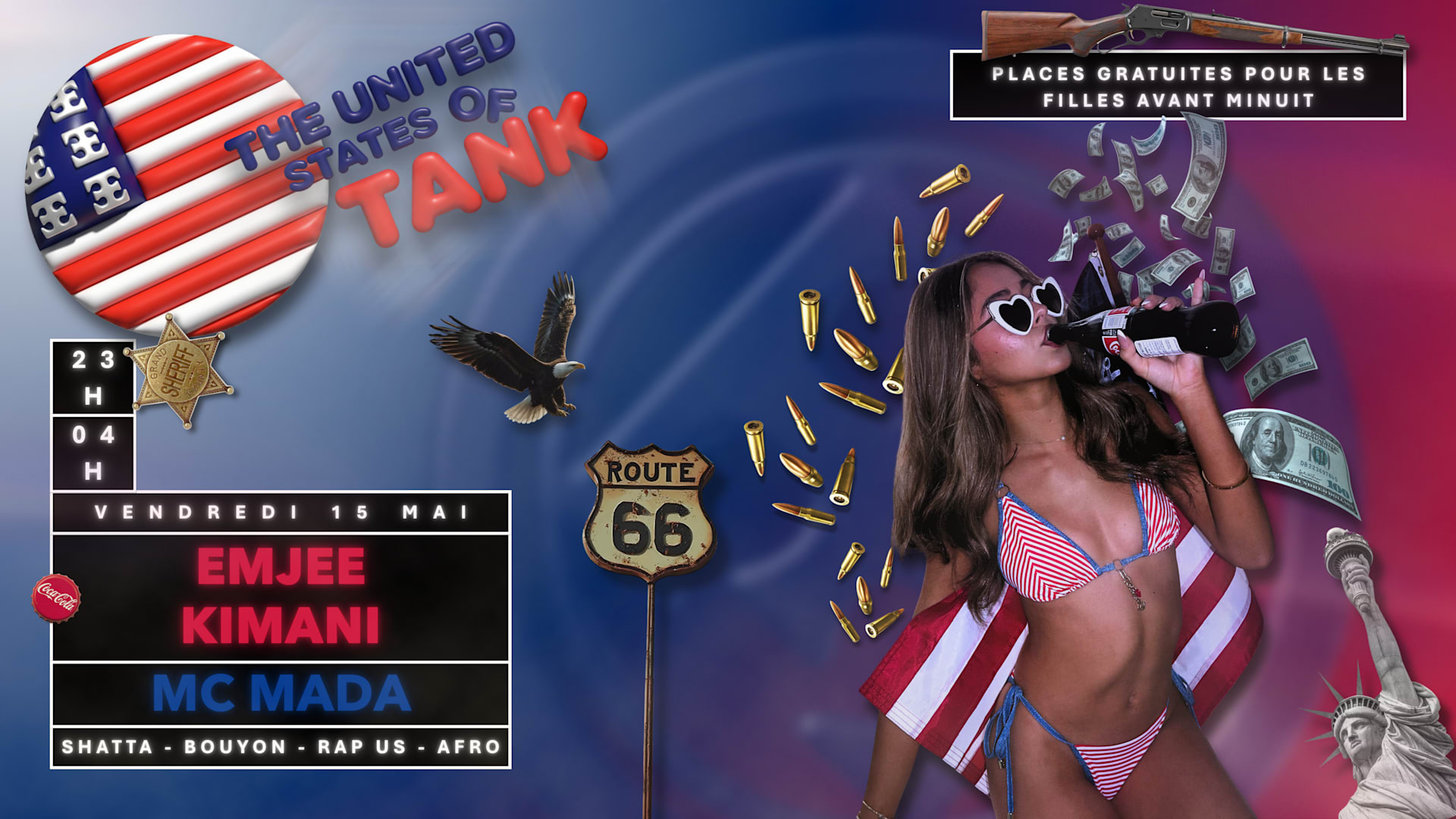 The United States Of Tank - Kimani, Emjee & MC Mada Cover