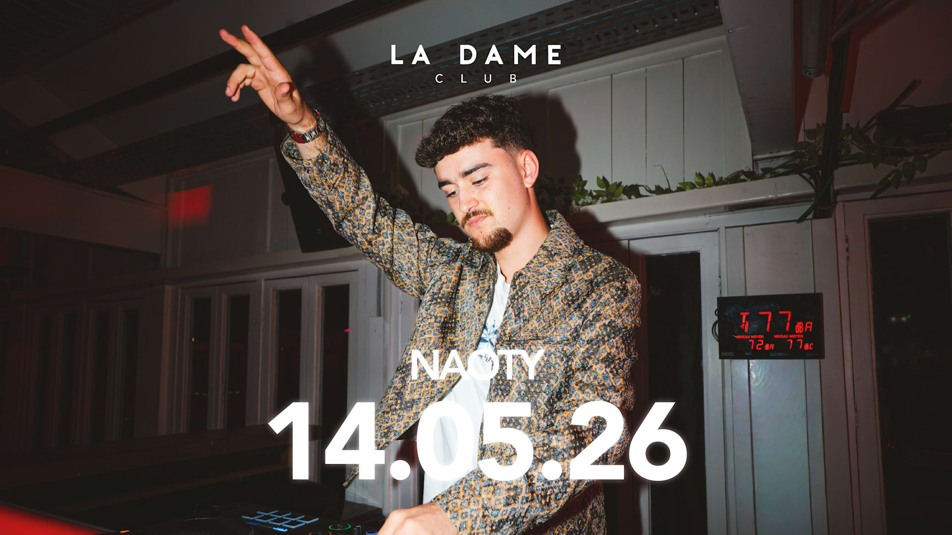 La Dame // Jeu 14 Mai // Naoty Cover