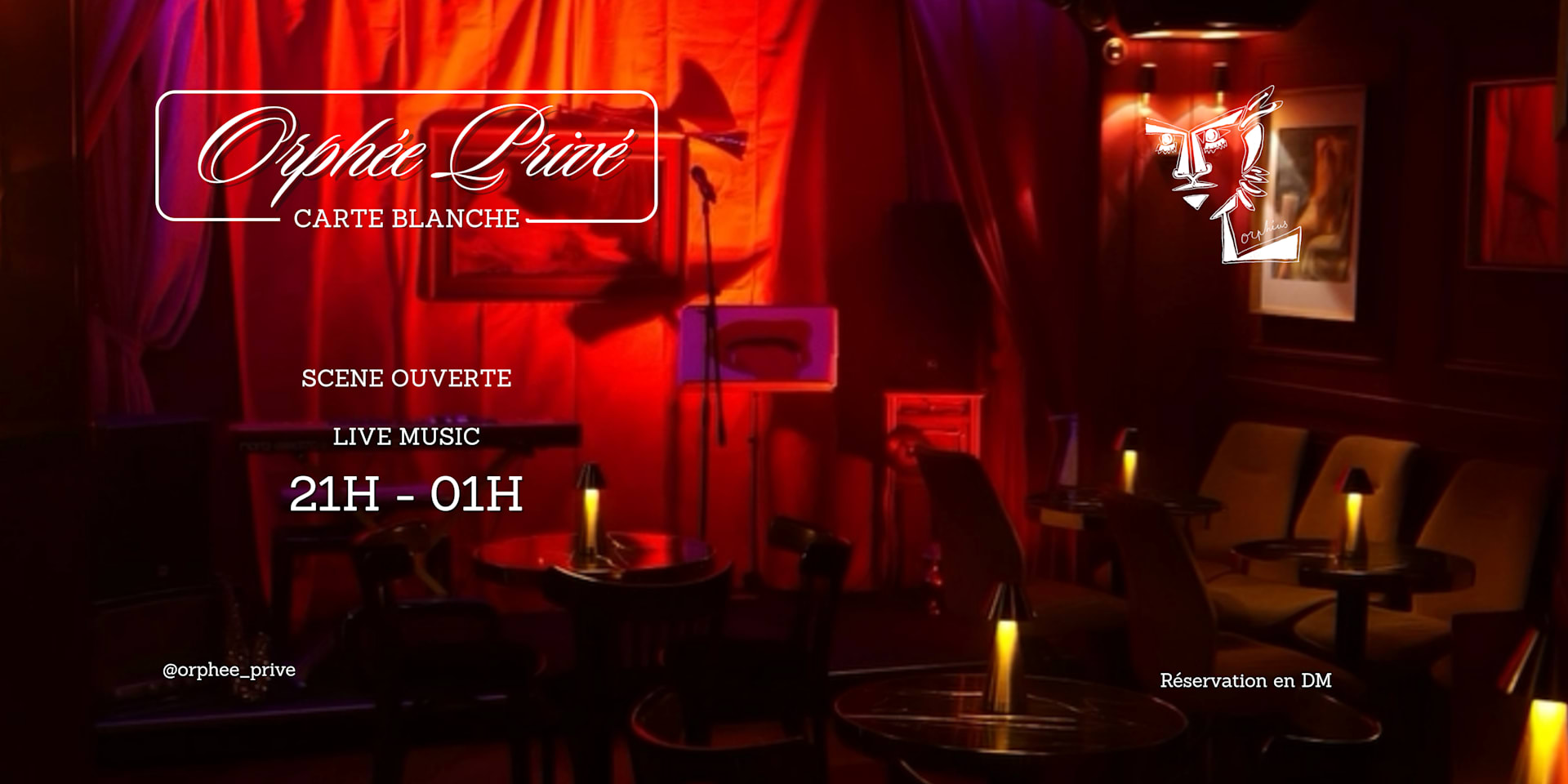 Scène Ouverte Carte Blanche - L'orphée Privé Cover