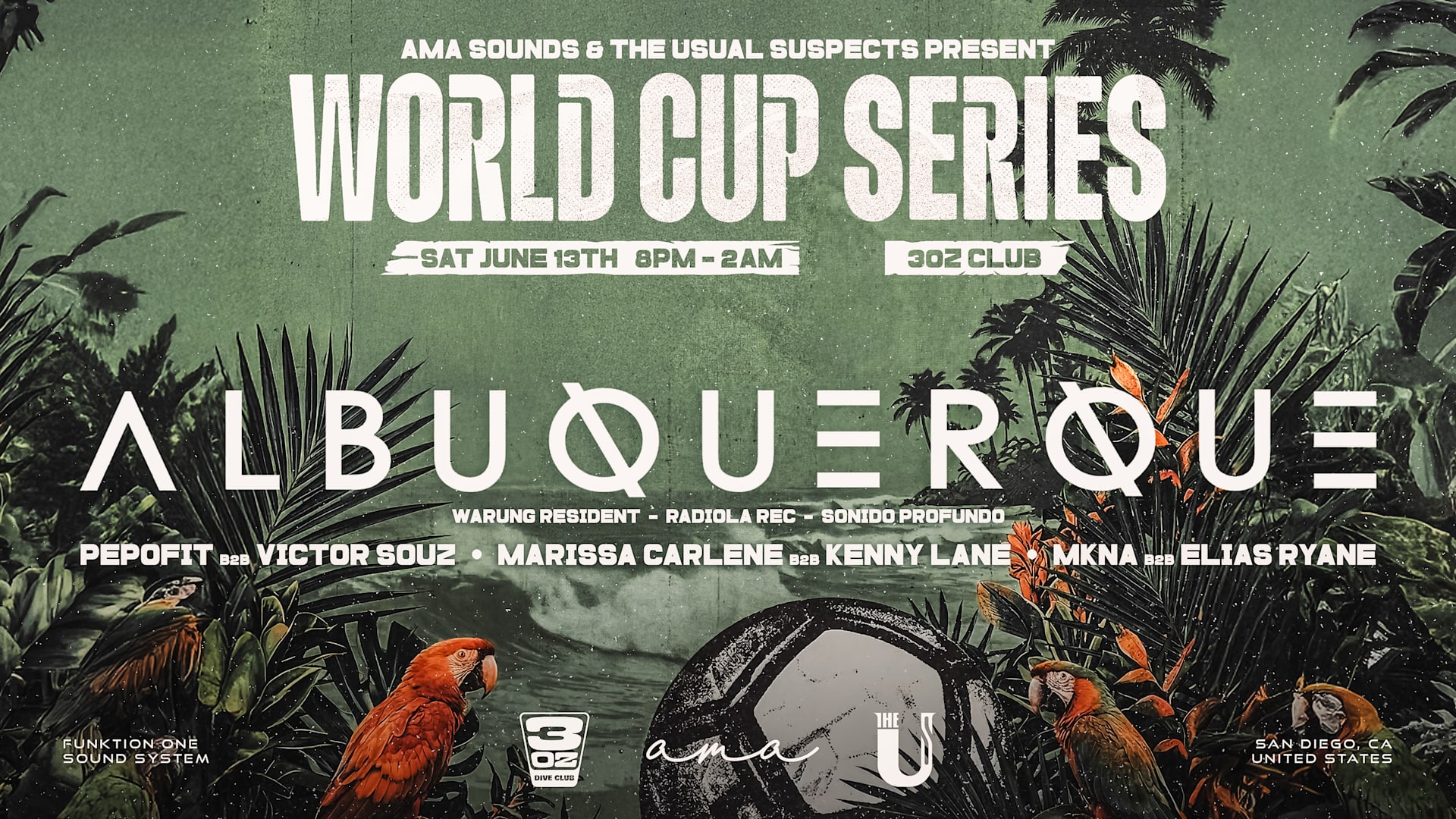 Ama X Tus Present: World Cup Series Cover
