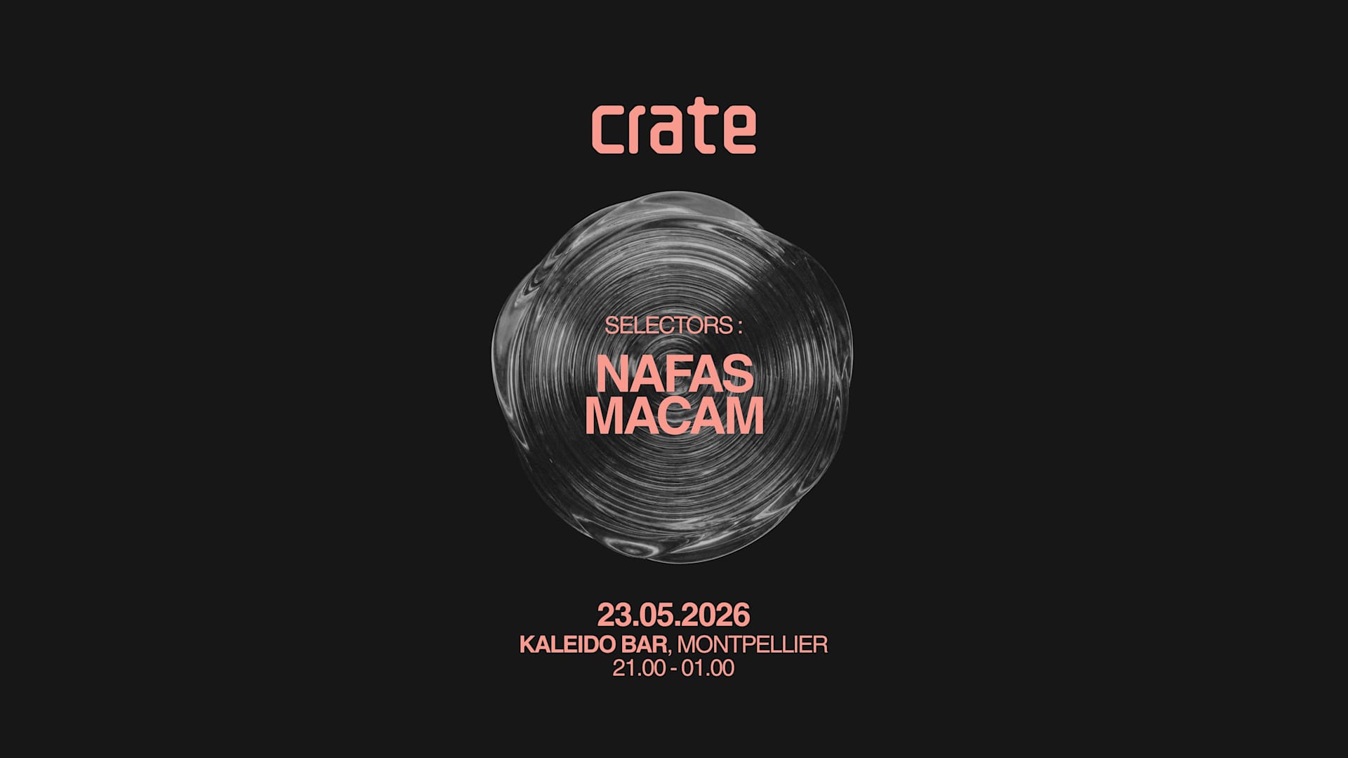 Crate @ Kaleido Bar Cover