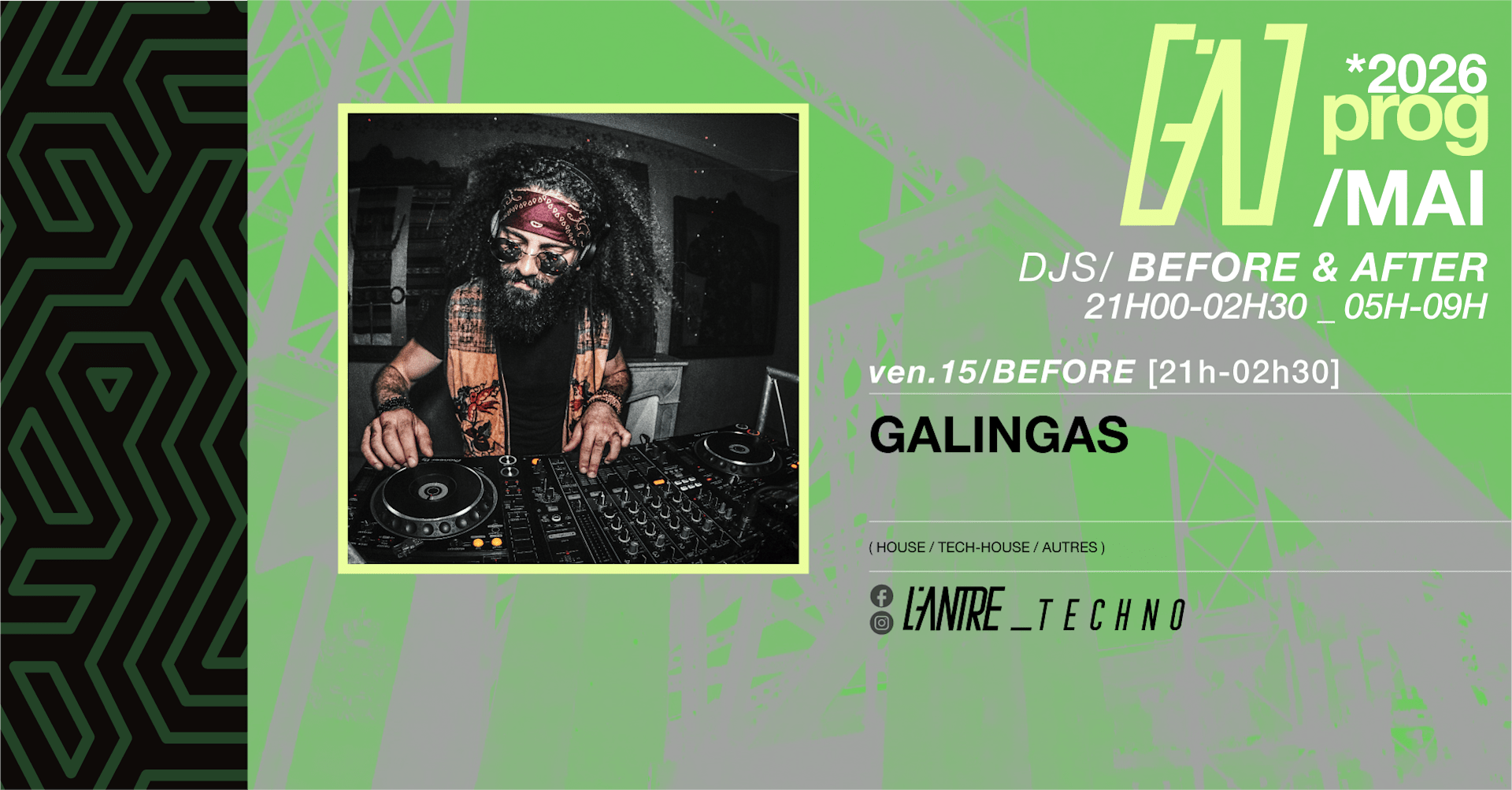 Galingas — House / Tech-House Cover