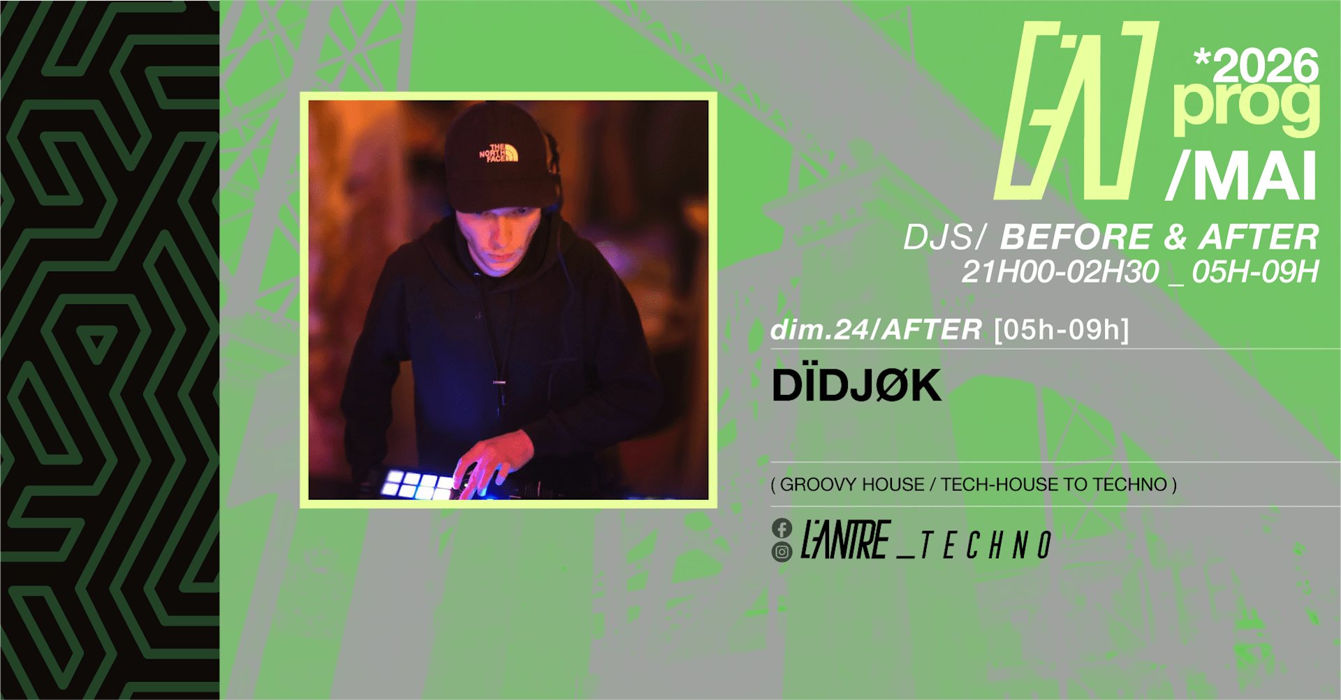 Dïdjøk — Groovy House / Tech-House / Techno Cover