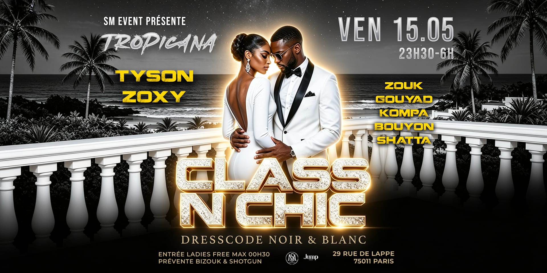 La Tropicana - Class N’ Chic - Dj Tyson & Zoxy Cover
