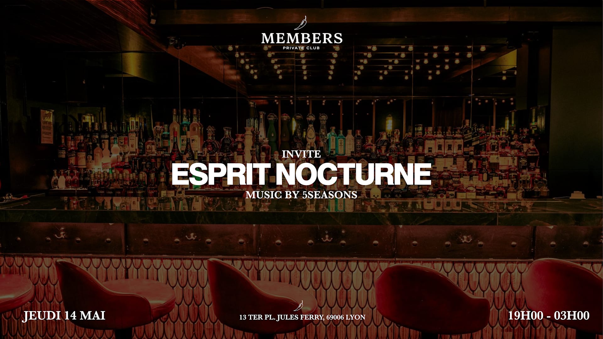 Le Members Invite Esprit Nocturne Cover