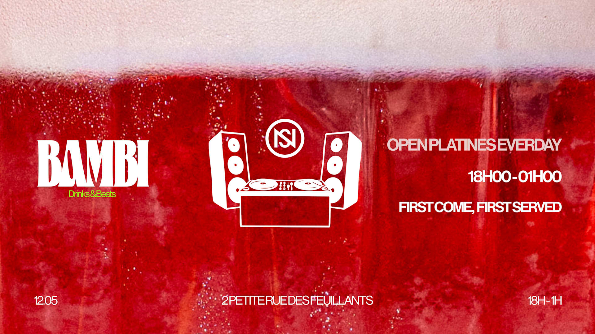 Open Platines (Mardi) - Special Week "Nuits Sonores" Cover