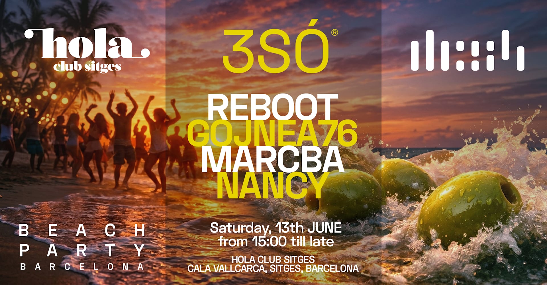 Reboot, Gojnea76 (Dcs4 X 3 Smoked Olives X Hola Club Sitges) Cover