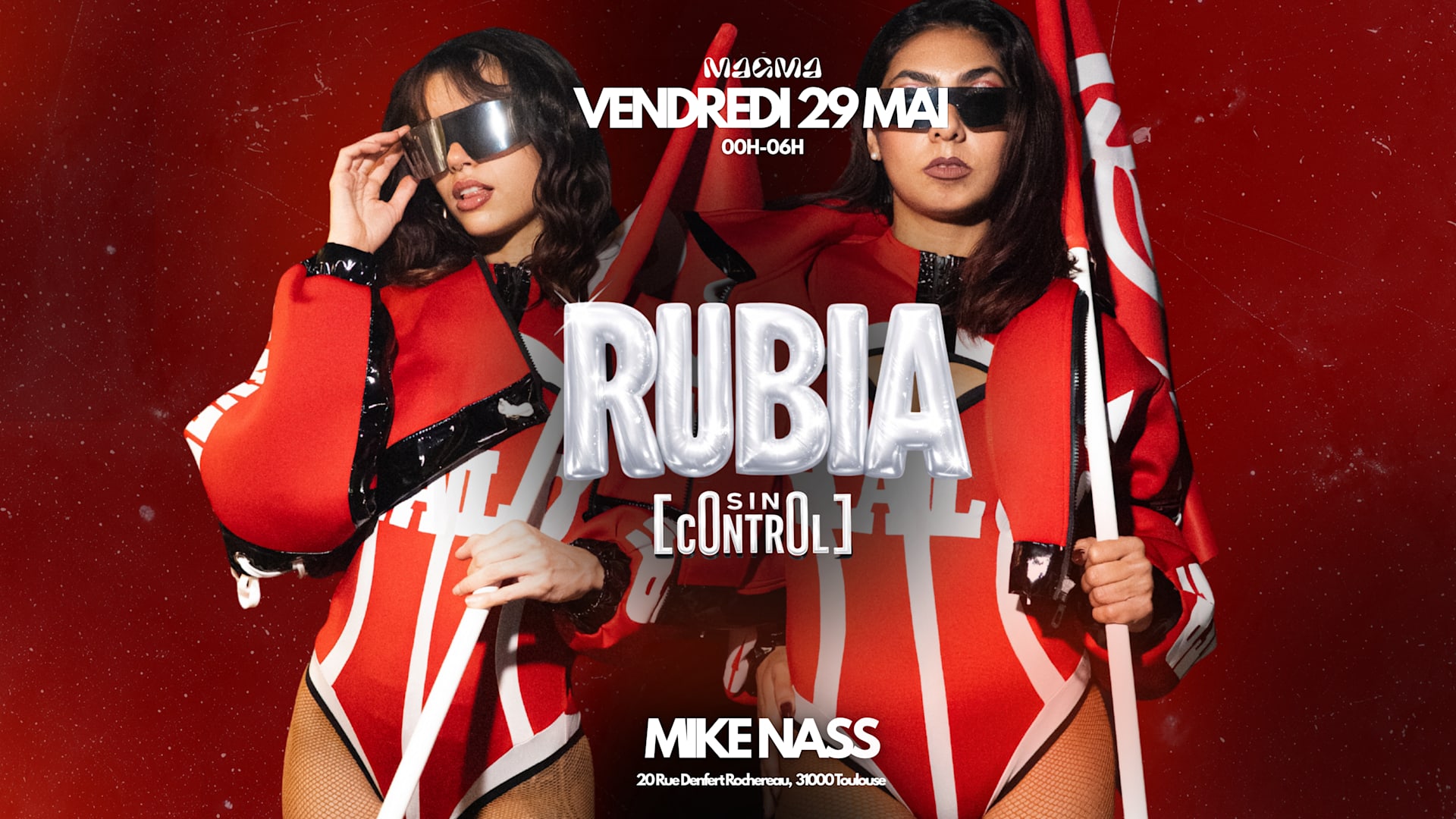 Rubia Sin Control - Magma Club Cover